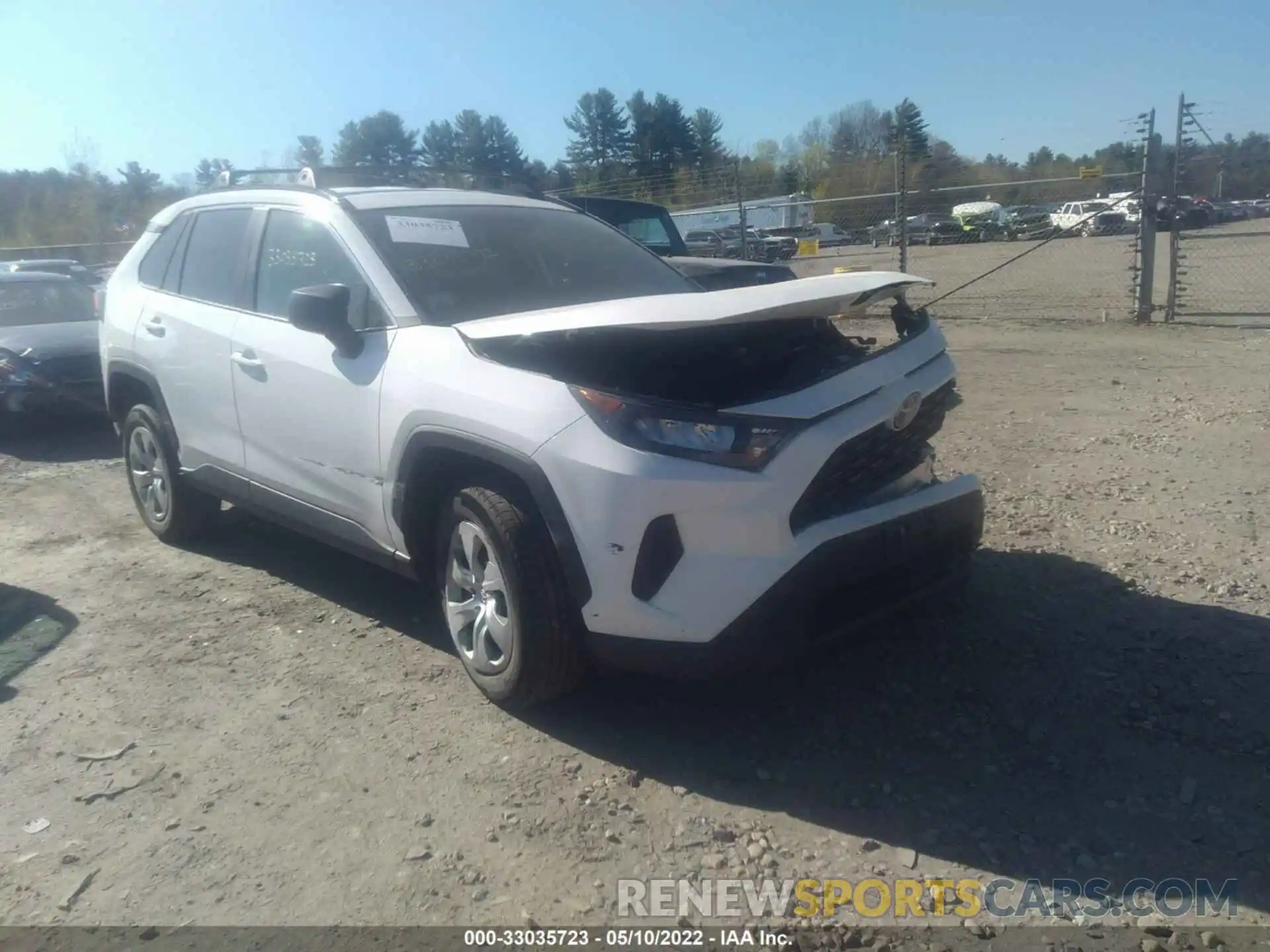 1 Photograph of a damaged car 2T3F1RFV8MC167854 TOYOTA RAV4 2021