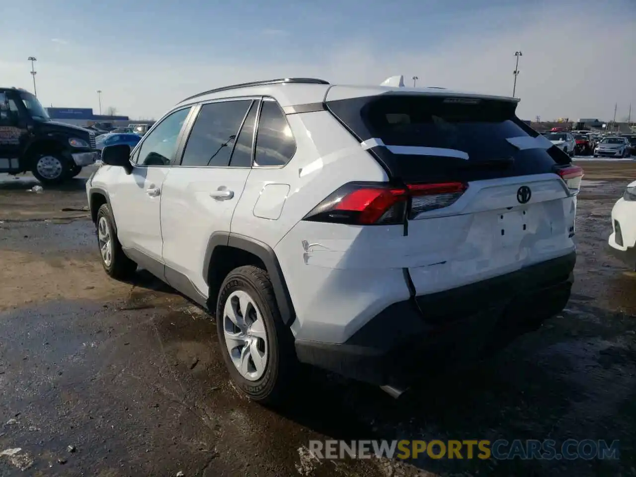 3 Photograph of a damaged car 2T3F1RFV8MC171645 TOYOTA RAV4 2021