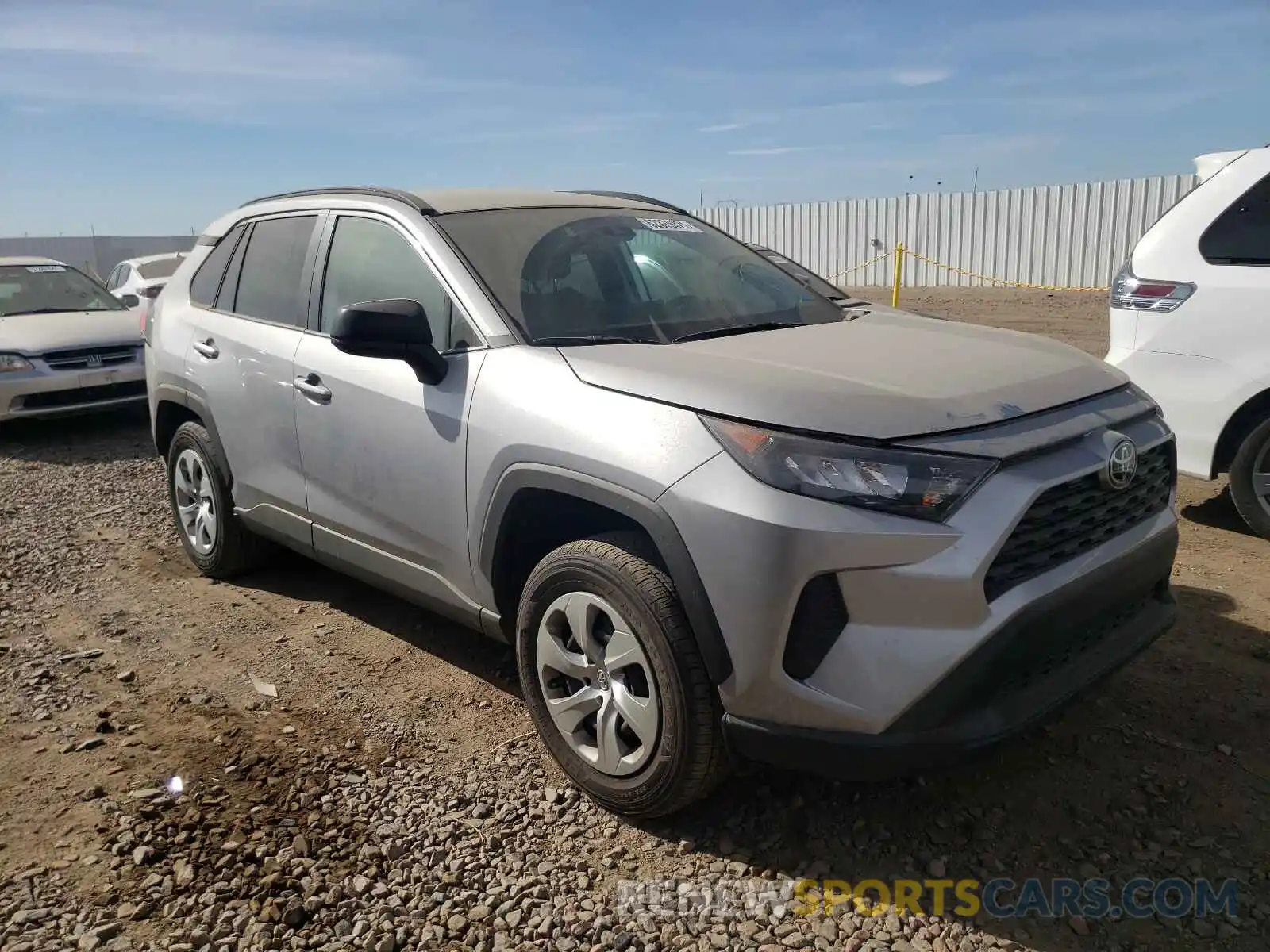 1 Photograph of a damaged car 2T3F1RFV8MC182385 TOYOTA RAV4 2021