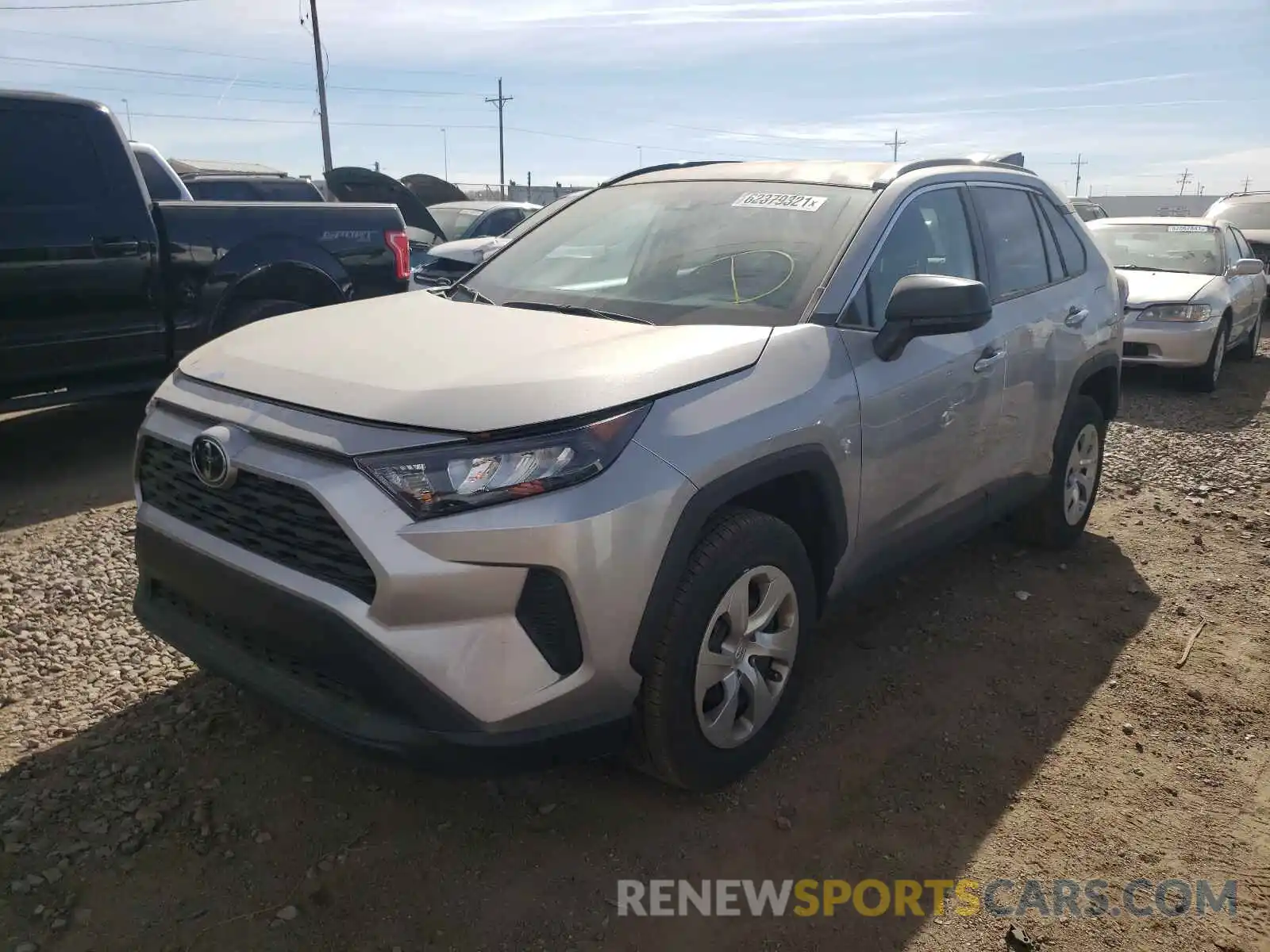 2 Photograph of a damaged car 2T3F1RFV8MC182385 TOYOTA RAV4 2021