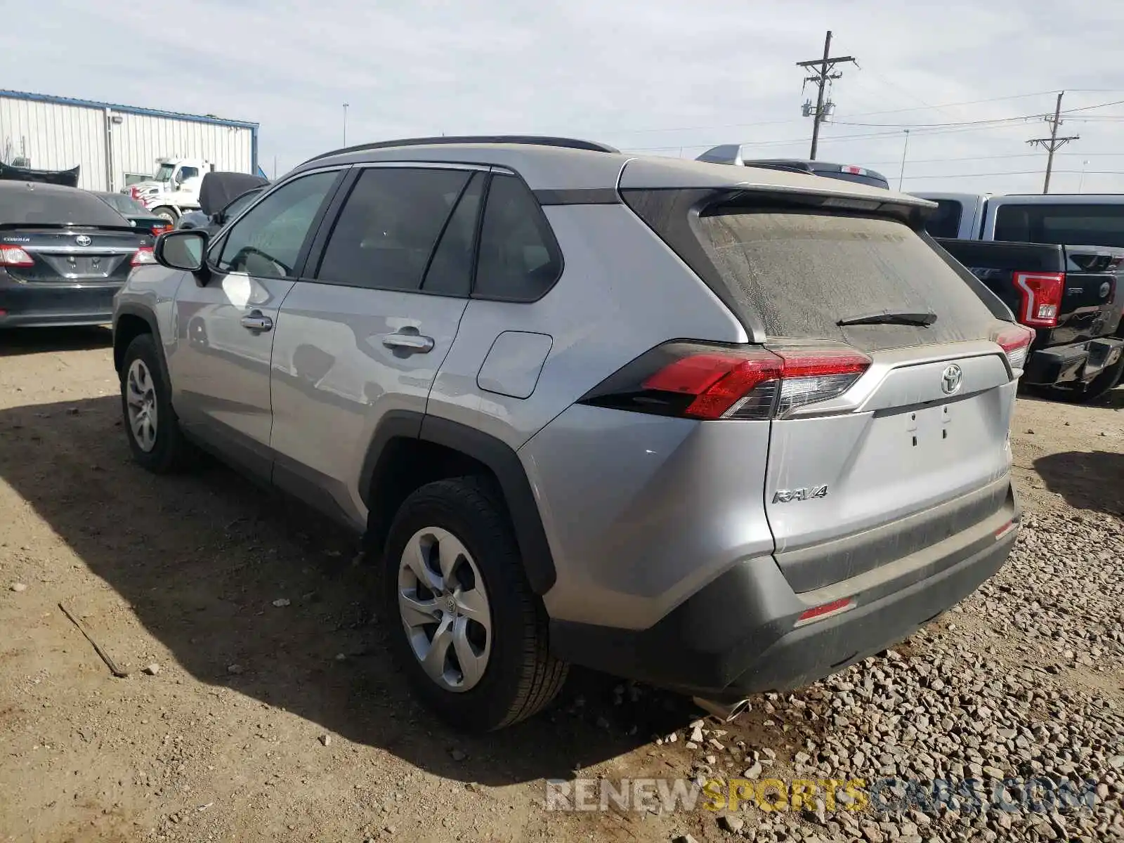 3 Фотография поврежденного автомобиля 2T3F1RFV8MC182385 TOYOTA RAV4 2021