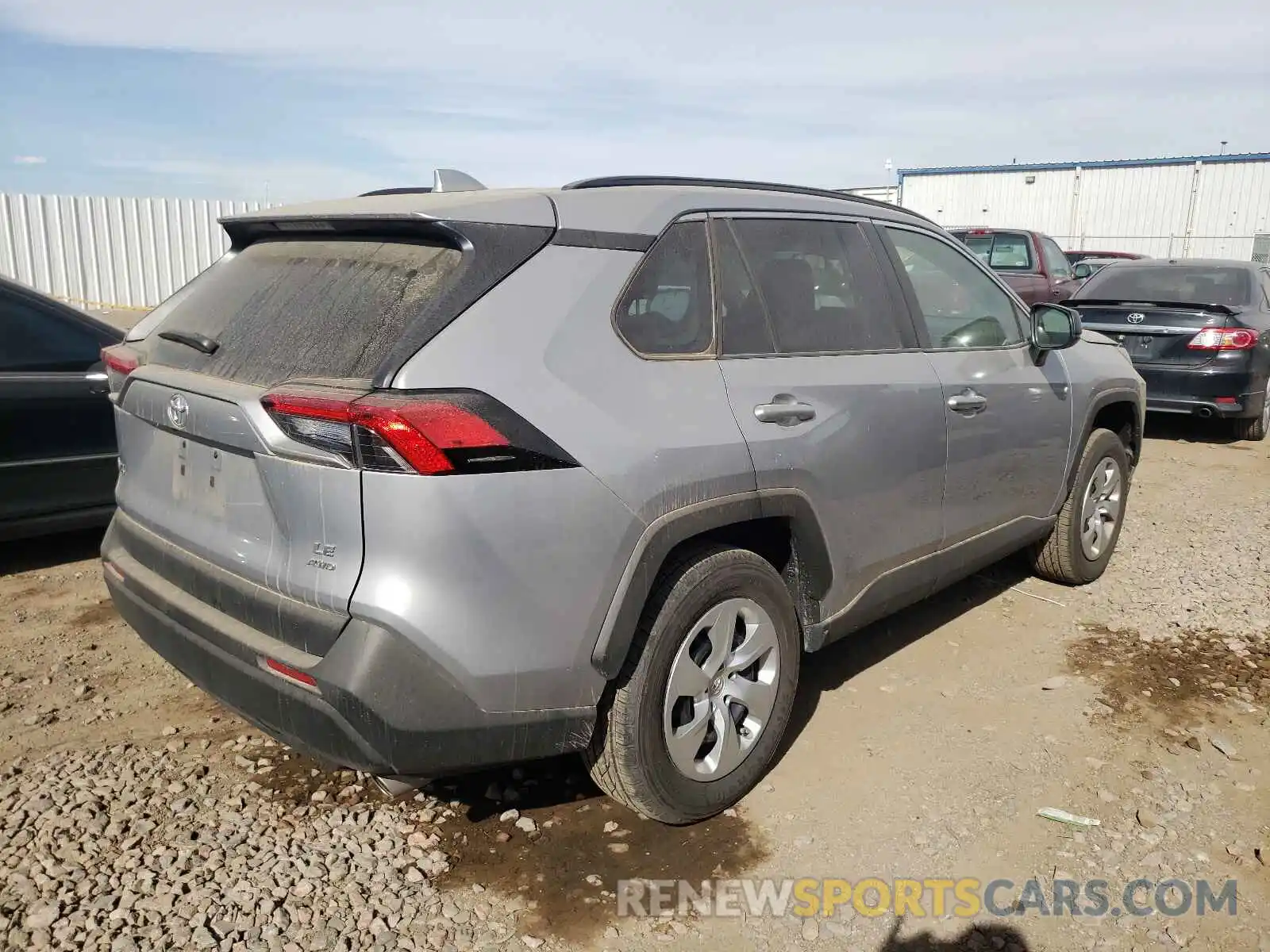 4 Фотография поврежденного автомобиля 2T3F1RFV8MC182385 TOYOTA RAV4 2021