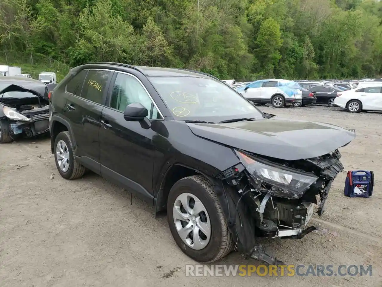 1 Photograph of a damaged car 2T3F1RFV8MC202683 TOYOTA RAV4 2021