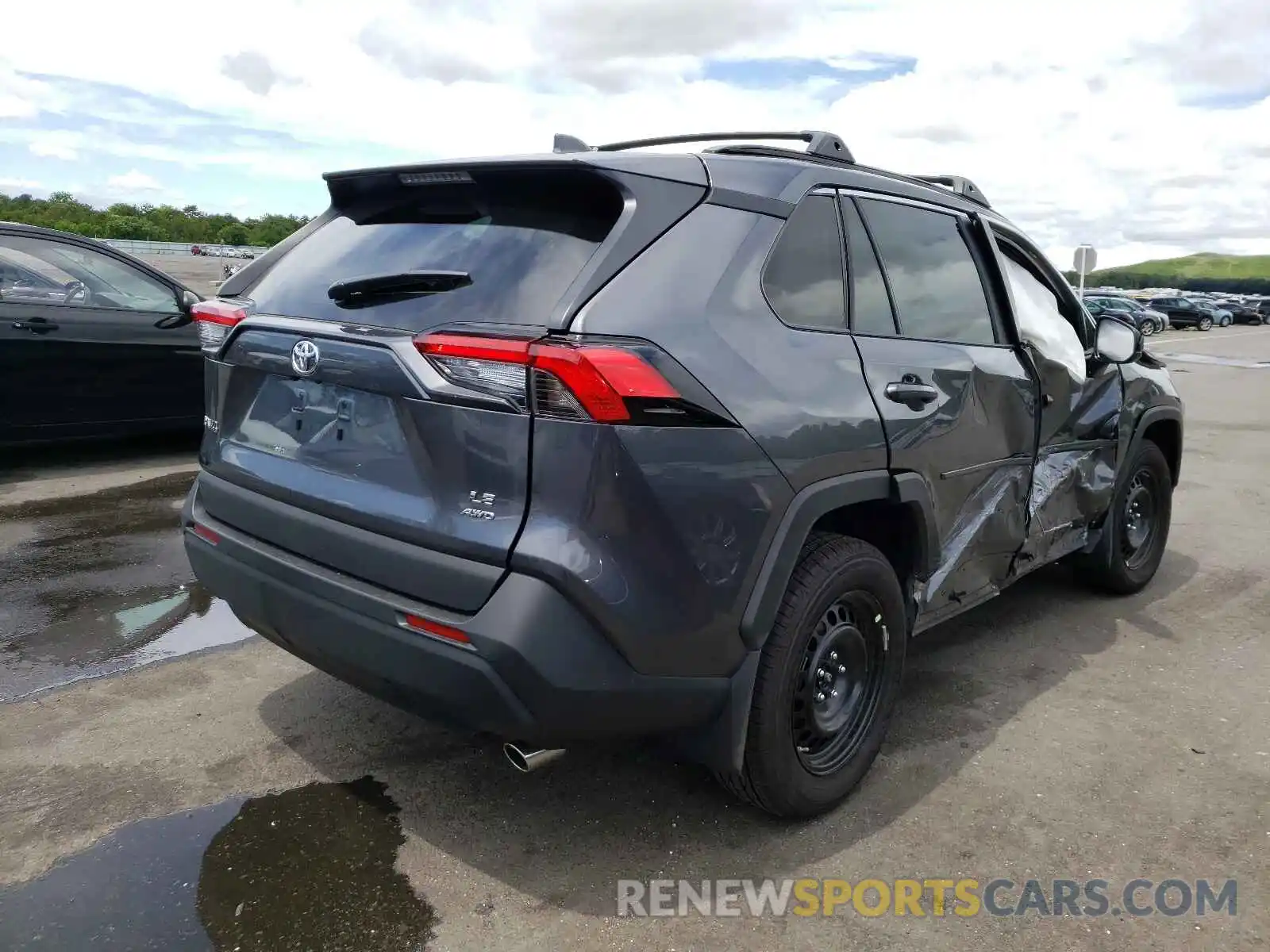 4 Photograph of a damaged car 2T3F1RFV8MC203431 TOYOTA RAV4 2021