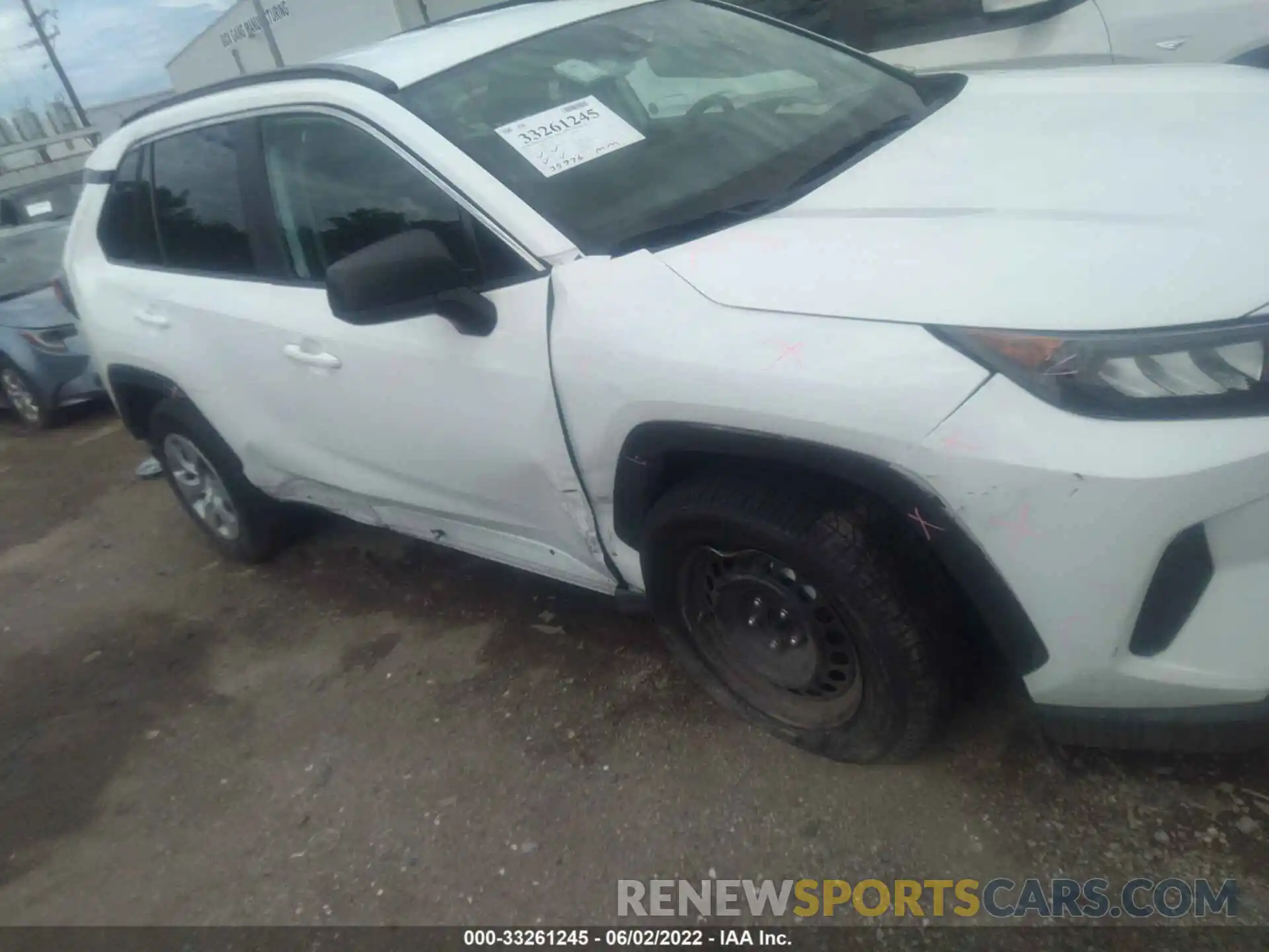 6 Photograph of a damaged car 2T3F1RFV8MC203574 TOYOTA RAV4 2021