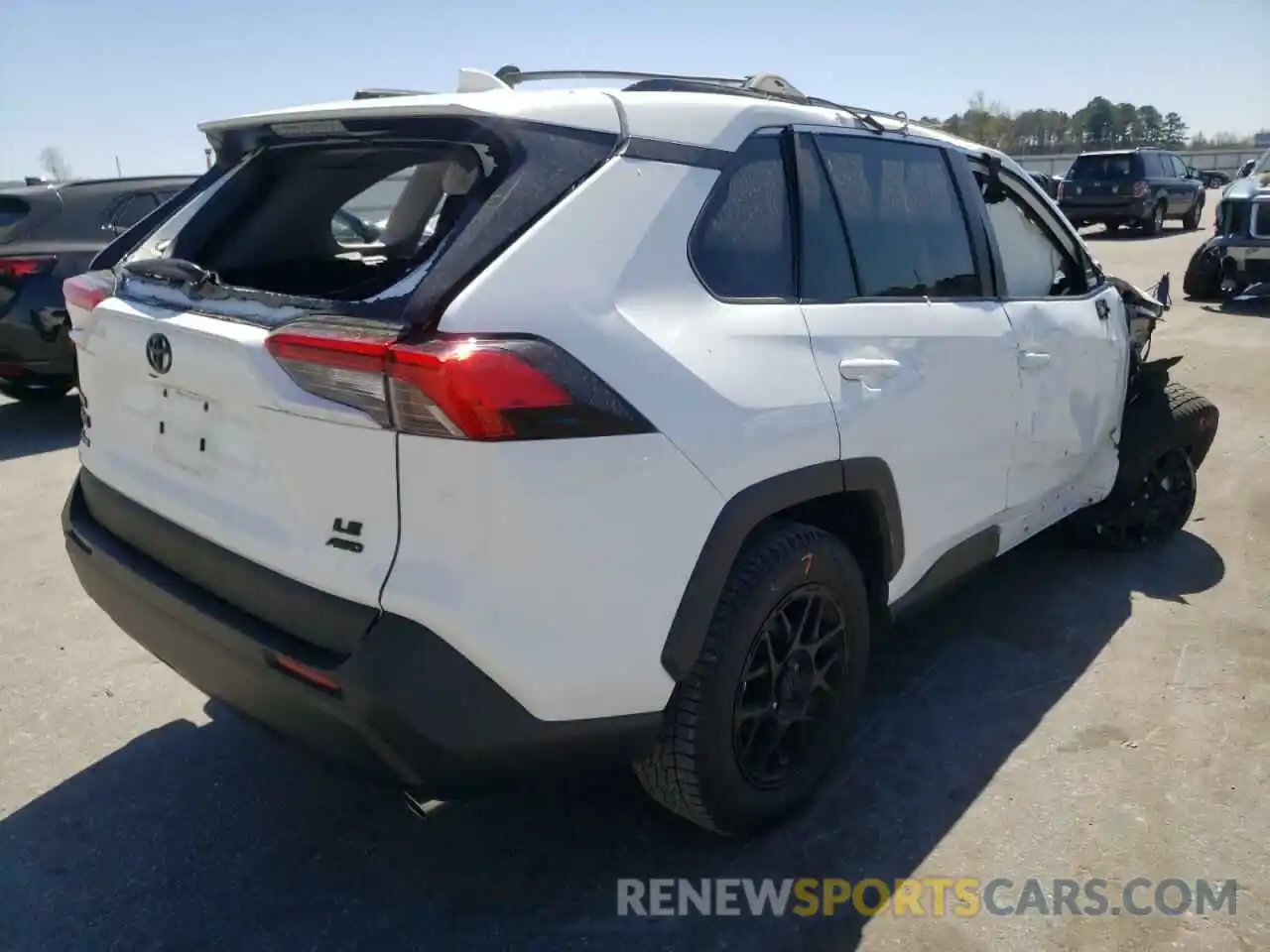 4 Photograph of a damaged car 2T3F1RFV8MC209603 TOYOTA RAV4 2021