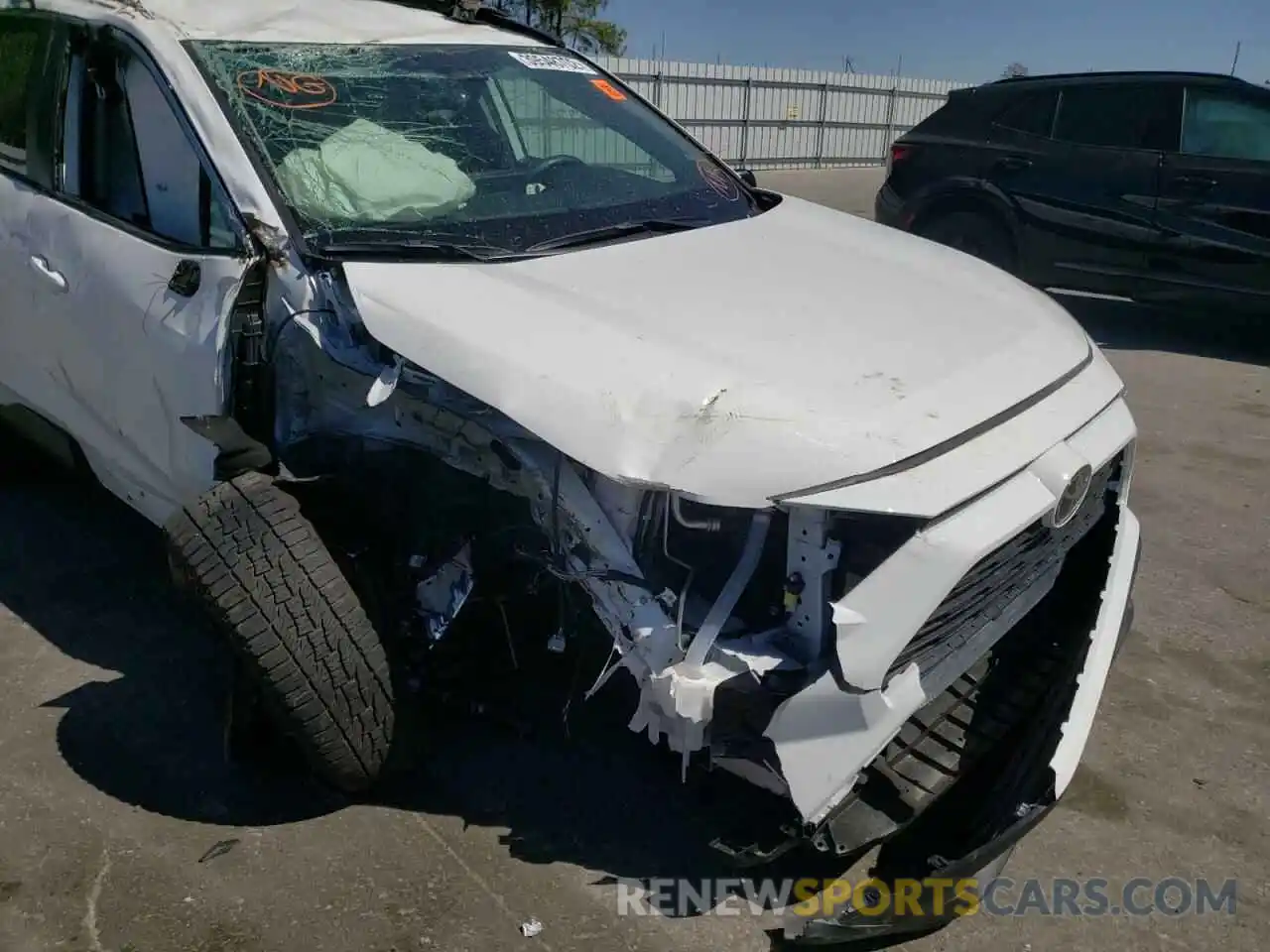 9 Photograph of a damaged car 2T3F1RFV8MC209603 TOYOTA RAV4 2021