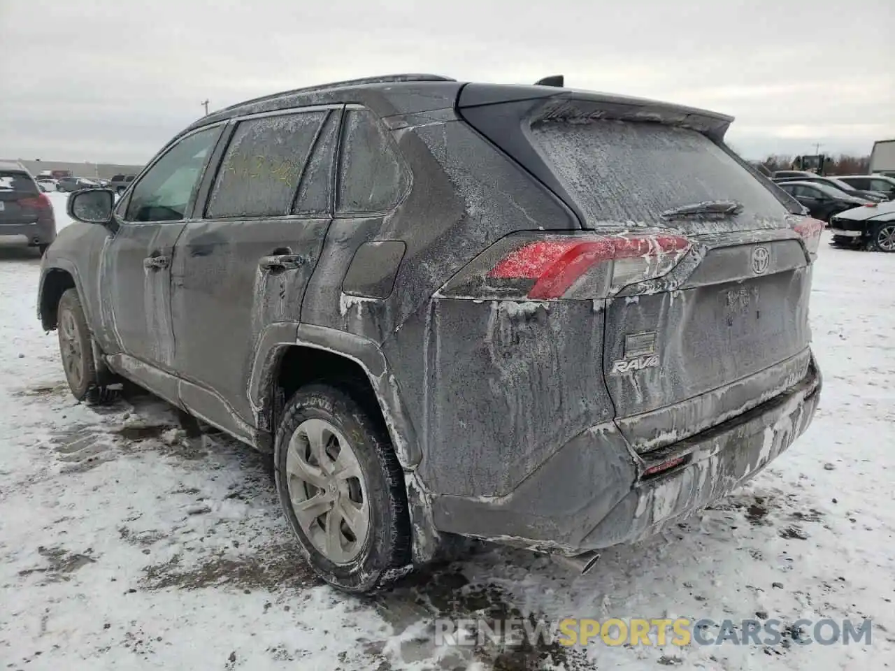 3 Photograph of a damaged car 2T3F1RFV8MC223517 TOYOTA RAV4 2021