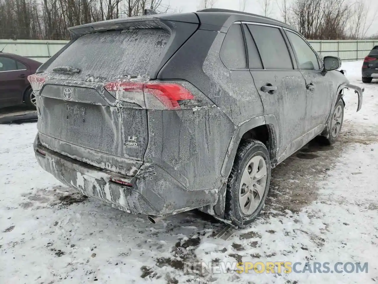 4 Photograph of a damaged car 2T3F1RFV8MC223517 TOYOTA RAV4 2021