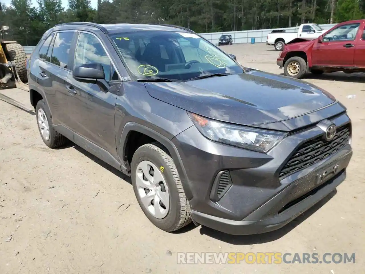 1 Photograph of a damaged car 2T3F1RFV8MC224005 TOYOTA RAV4 2021