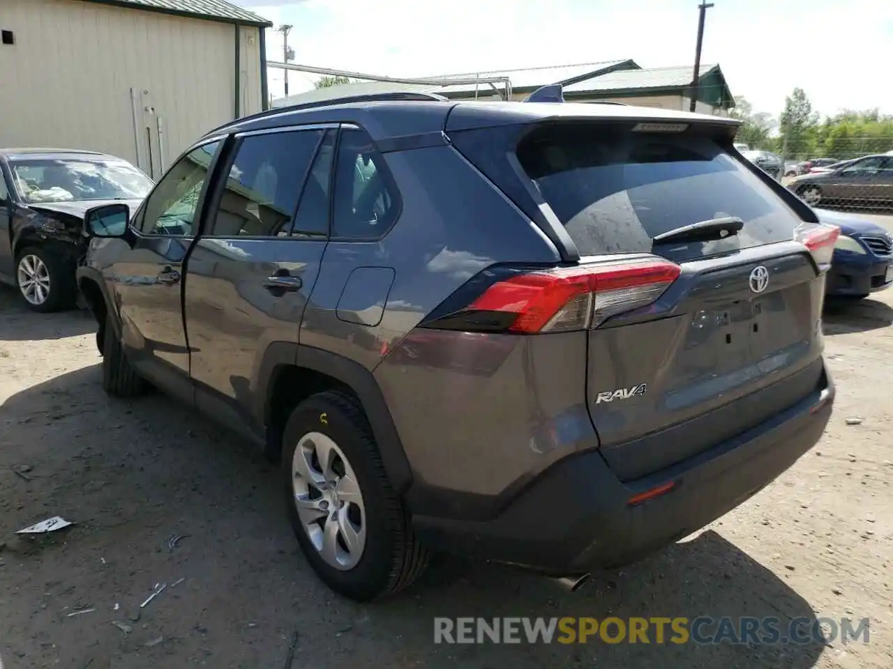 3 Photograph of a damaged car 2T3F1RFV8MC224005 TOYOTA RAV4 2021