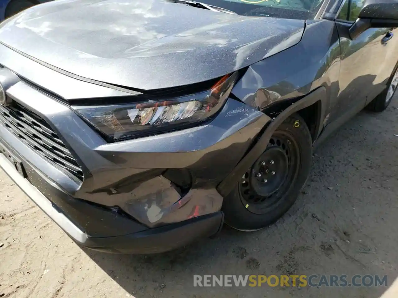 9 Photograph of a damaged car 2T3F1RFV8MC224005 TOYOTA RAV4 2021