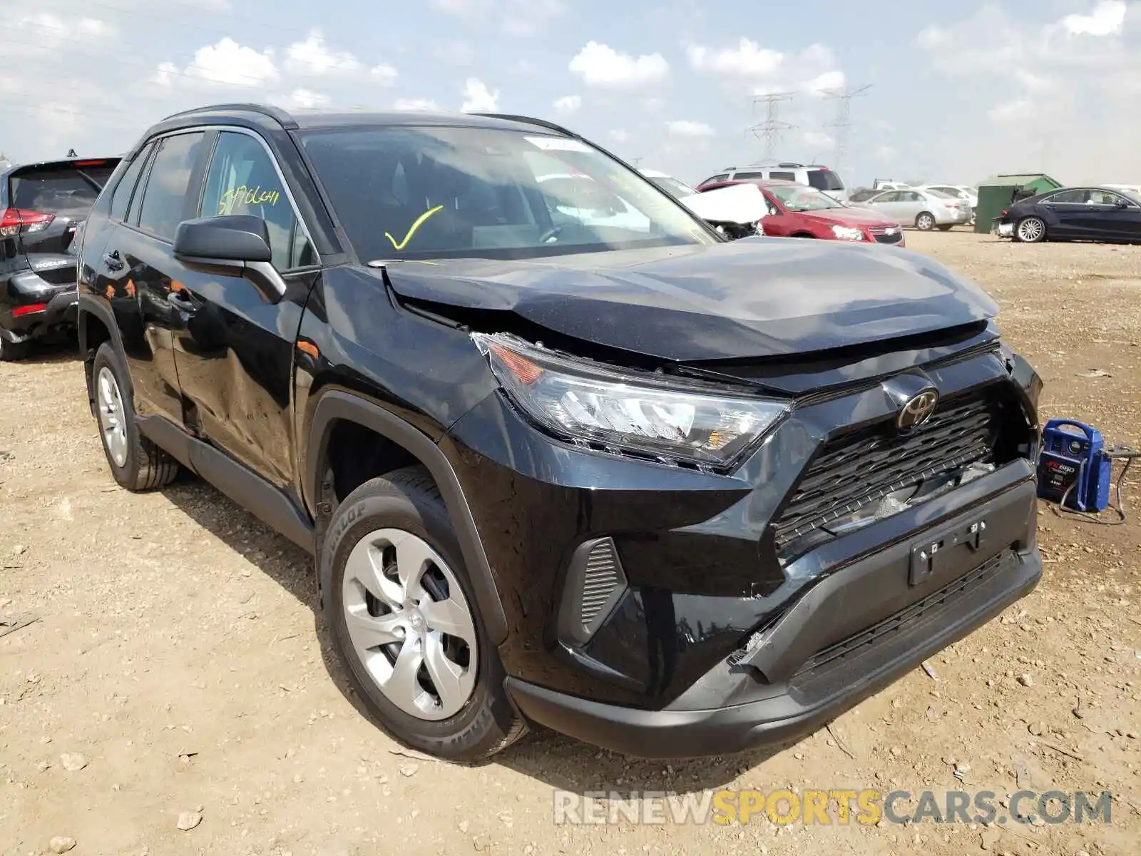 1 Photograph of a damaged car 2T3F1RFV8MC228359 TOYOTA RAV4 2021