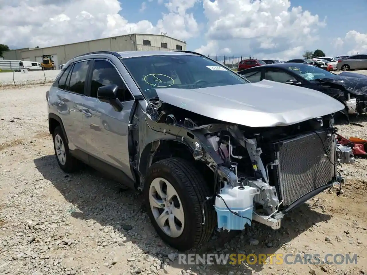 1 Photograph of a damaged car 2T3F1RFV8MC228376 TOYOTA RAV4 2021