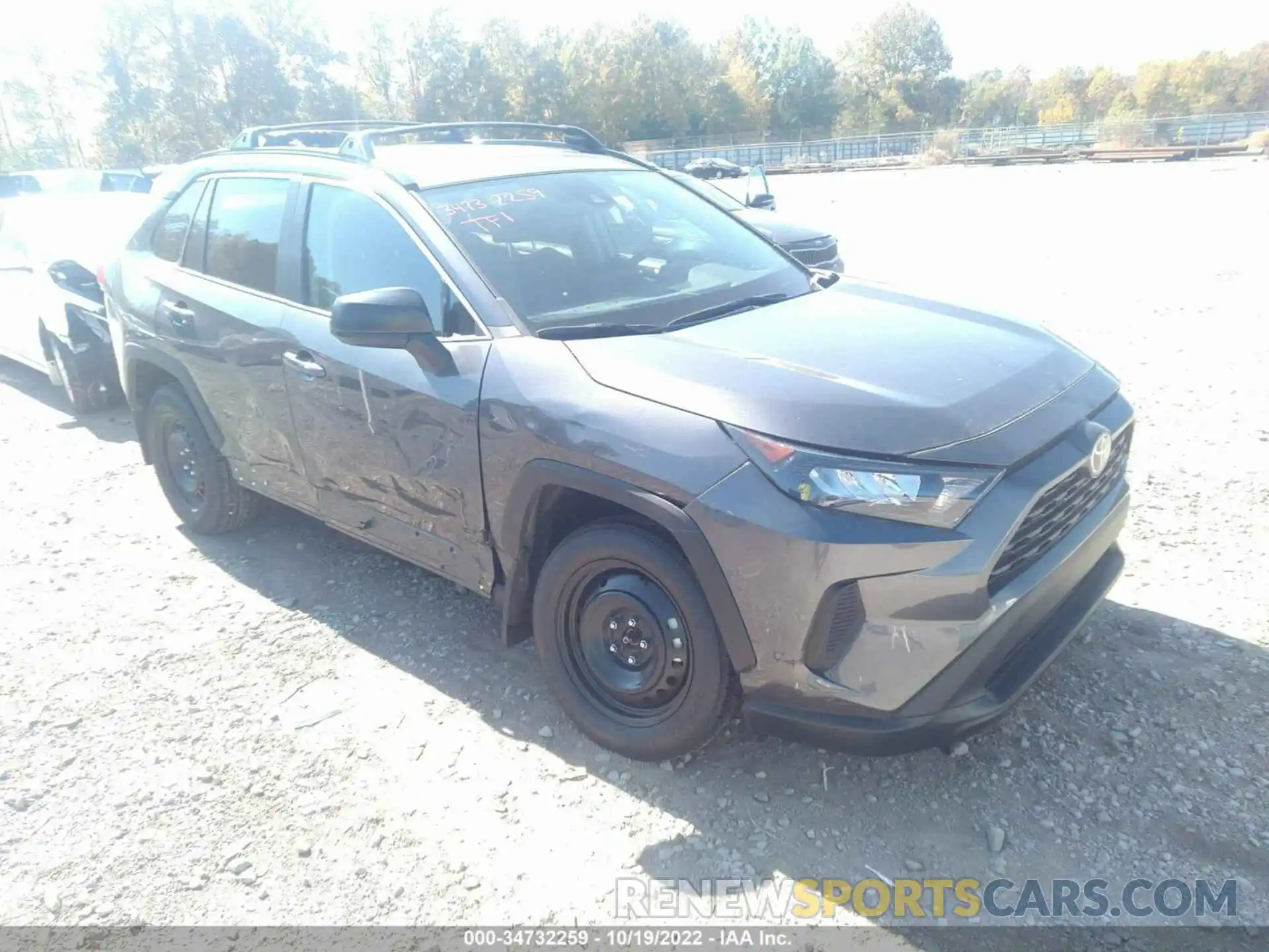 1 Photograph of a damaged car 2T3F1RFV8MC246750 TOYOTA RAV4 2021