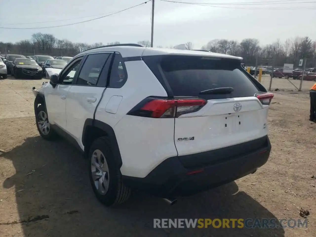 3 Photograph of a damaged car 2T3F1RFV8MC251396 TOYOTA RAV4 2021