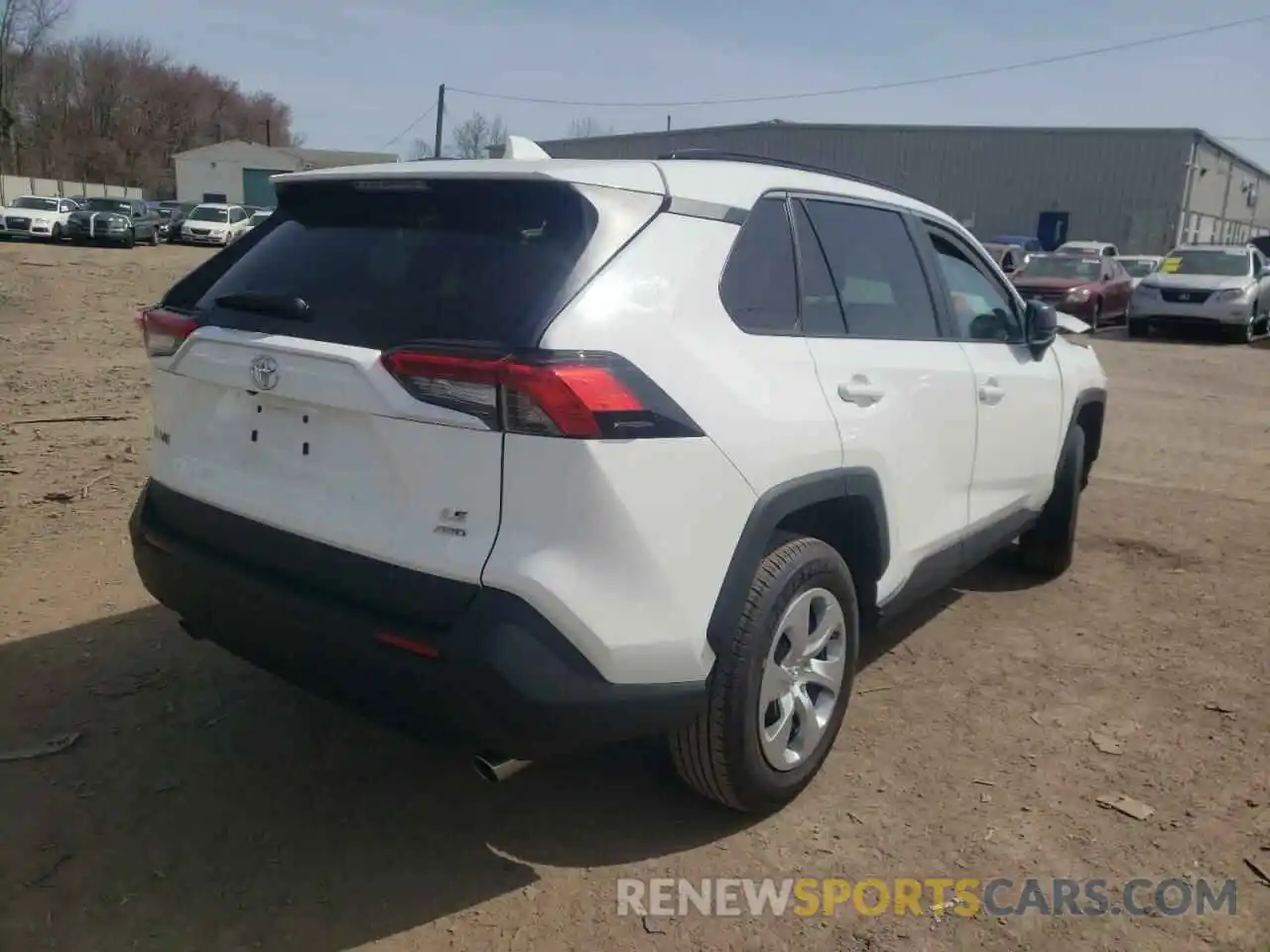 4 Photograph of a damaged car 2T3F1RFV8MC251396 TOYOTA RAV4 2021