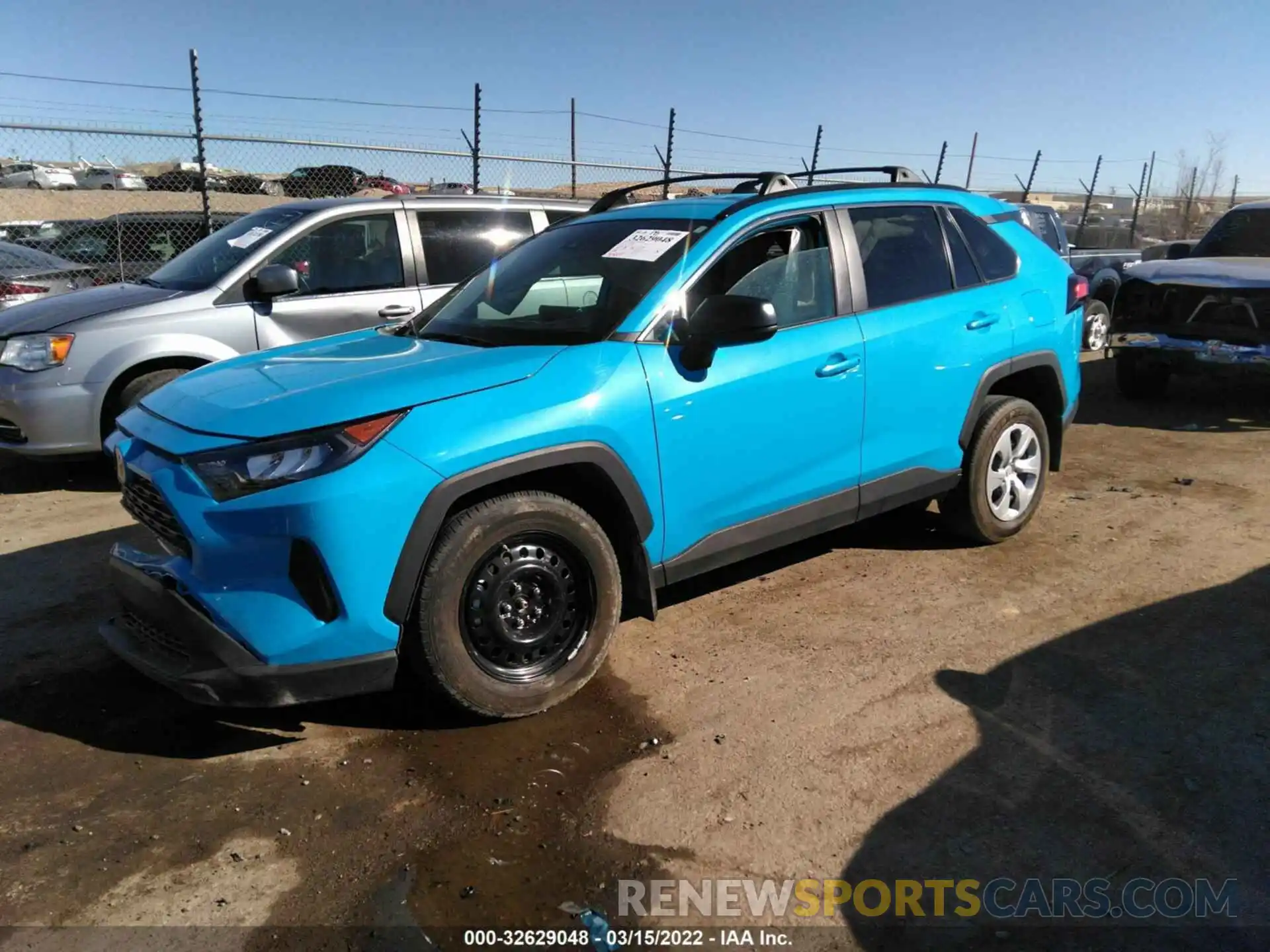 2 Фотография поврежденного автомобиля 2T3F1RFV8MW144721 TOYOTA RAV4 2021