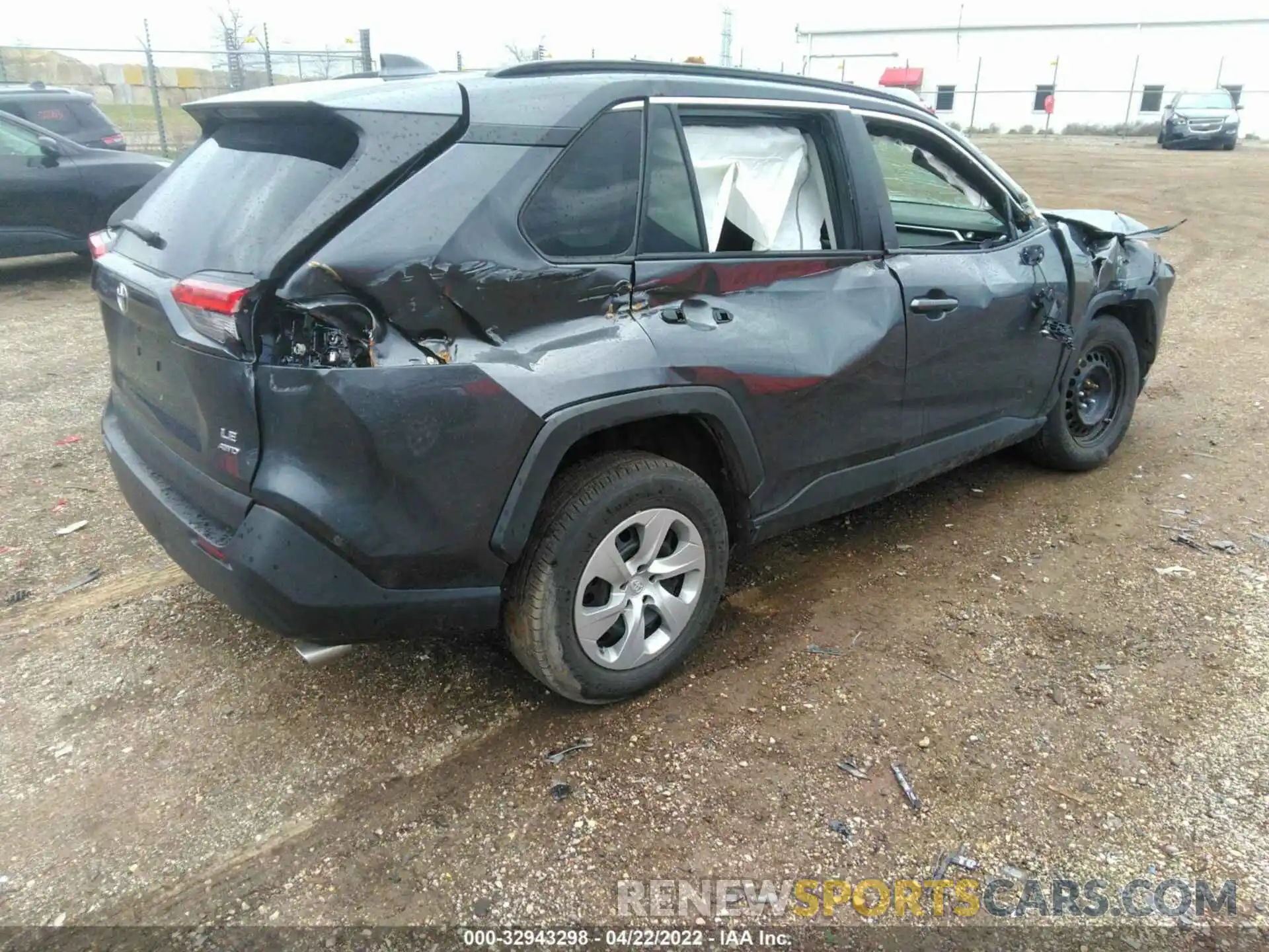 4 Фотография поврежденного автомобиля 2T3F1RFV8MW144900 TOYOTA RAV4 2021