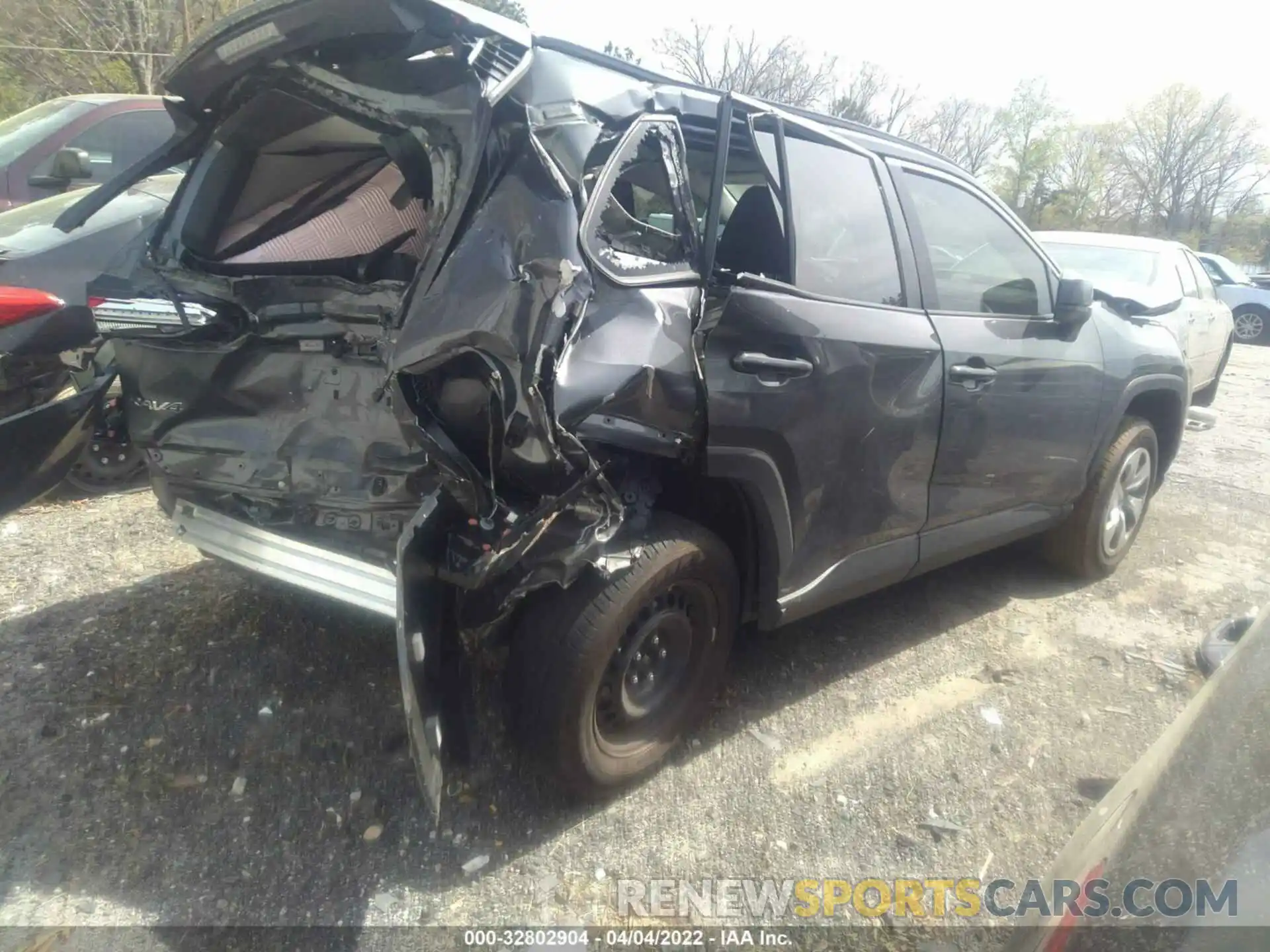 2 Photograph of a damaged car 2T3F1RFV8MW183020 TOYOTA RAV4 2021