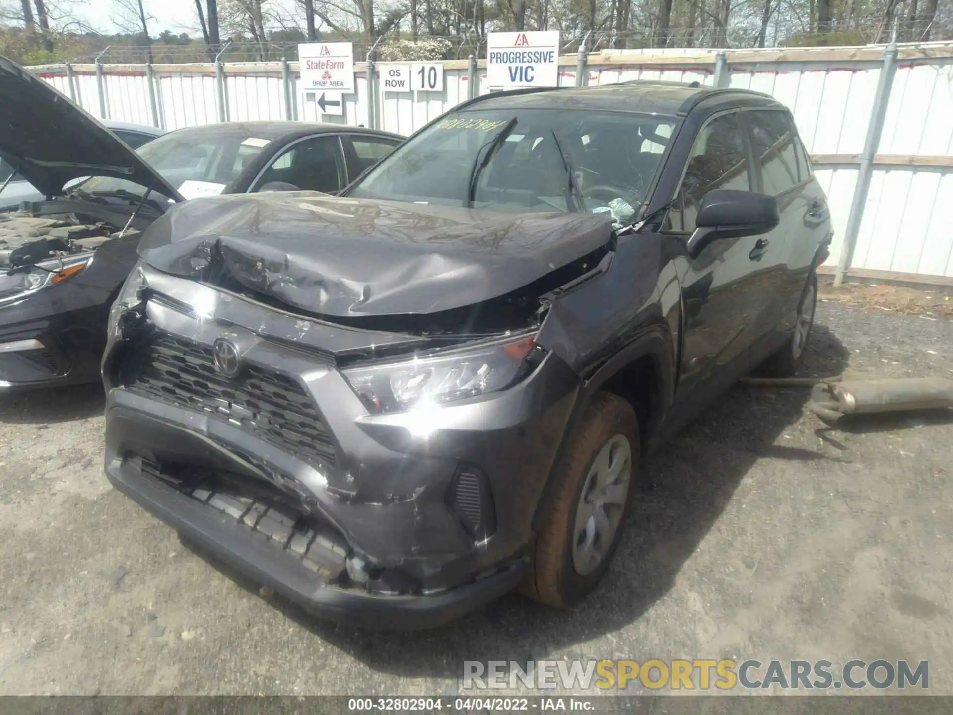 6 Photograph of a damaged car 2T3F1RFV8MW183020 TOYOTA RAV4 2021