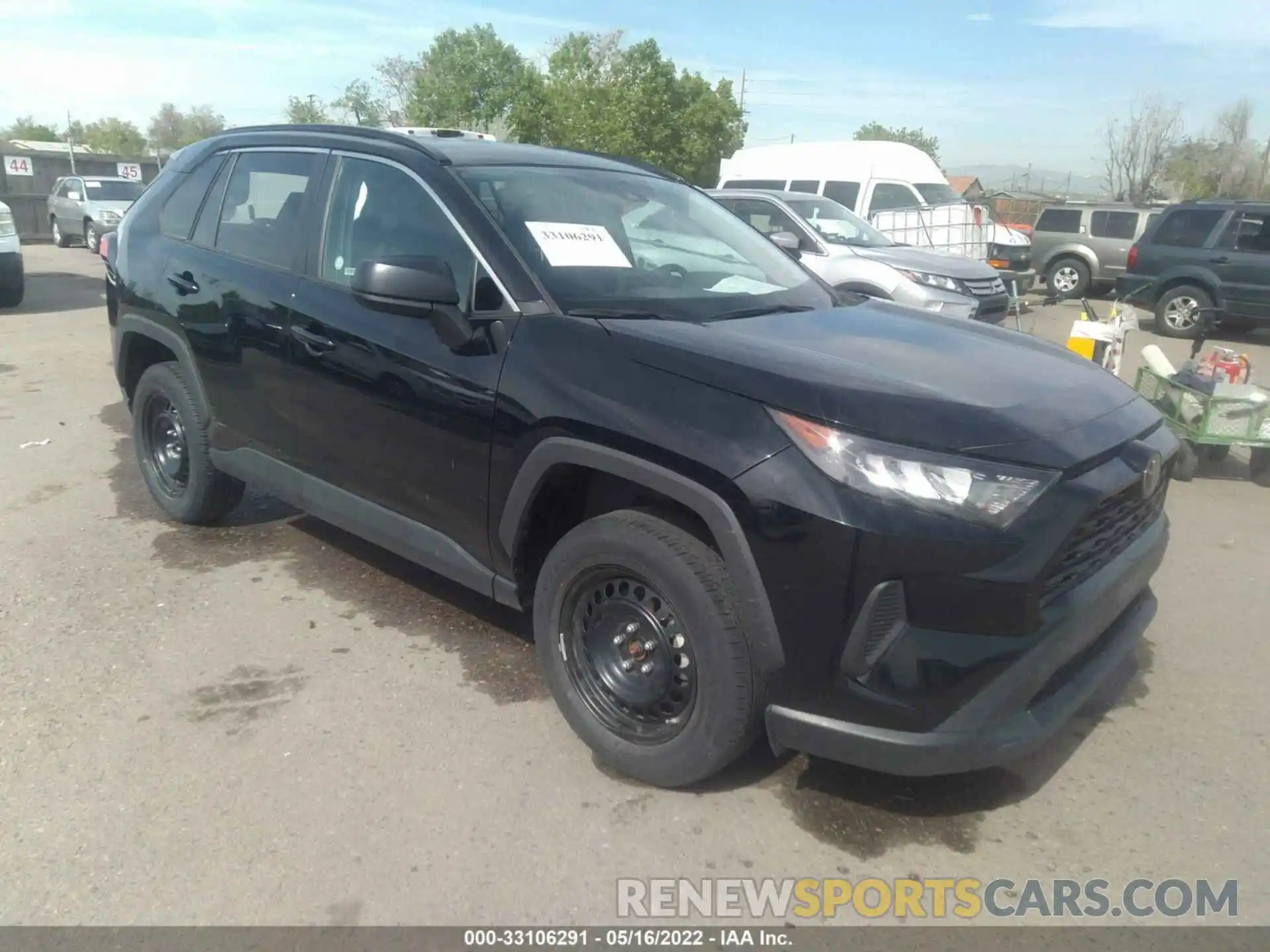 1 Photograph of a damaged car 2T3F1RFV8MW184779 TOYOTA RAV4 2021