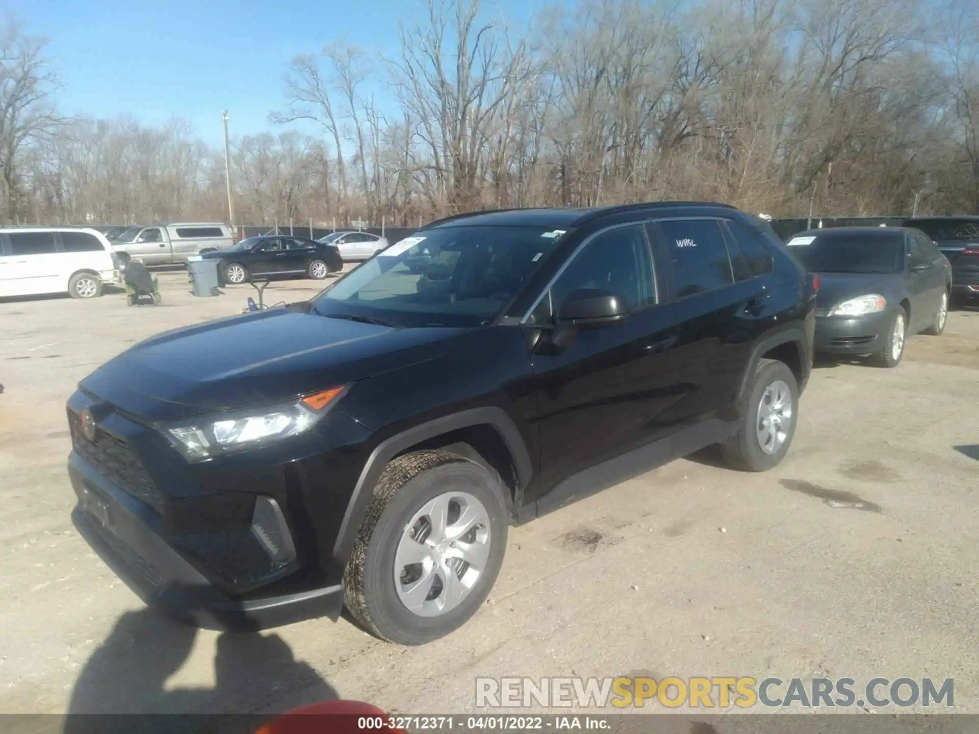 2 Photograph of a damaged car 2T3F1RFV8MW185124 TOYOTA RAV4 2021