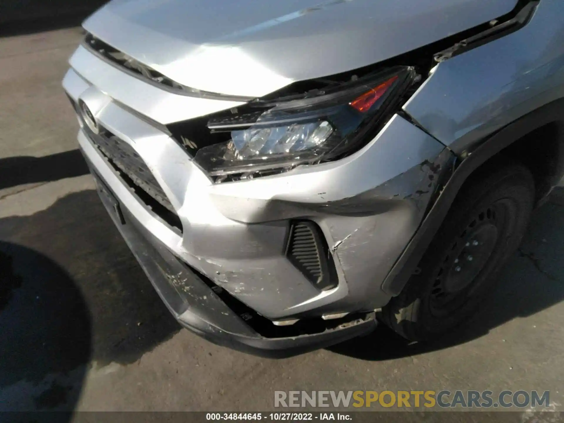 6 Photograph of a damaged car 2T3F1RFV8MW192185 TOYOTA RAV4 2021