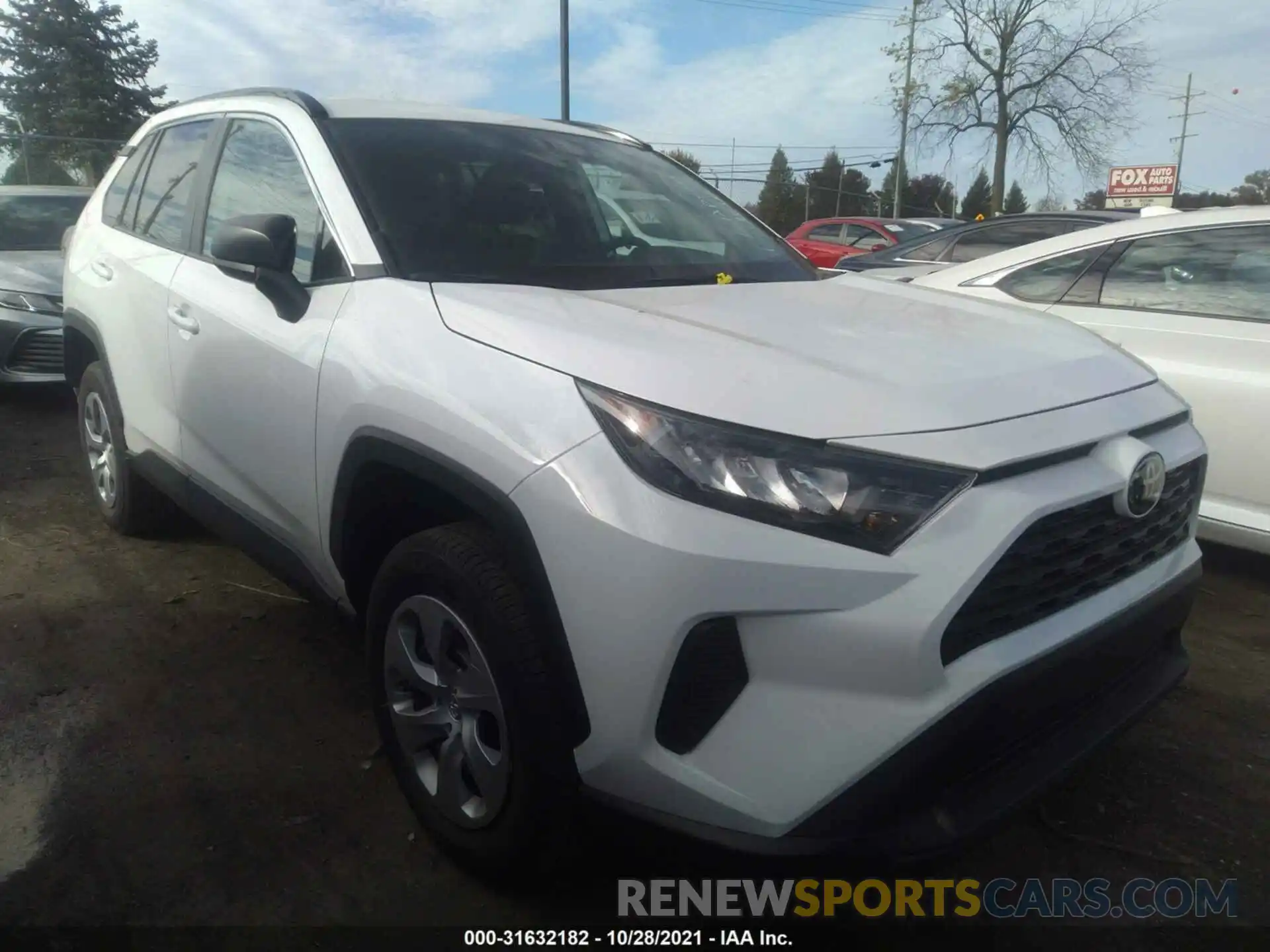 1 Photograph of a damaged car 2T3F1RFV8MW206389 TOYOTA RAV4 2021