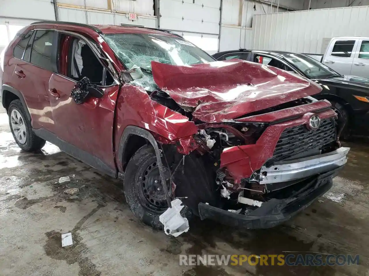 9 Photograph of a damaged car 2T3F1RFV8MW211639 TOYOTA RAV4 2021