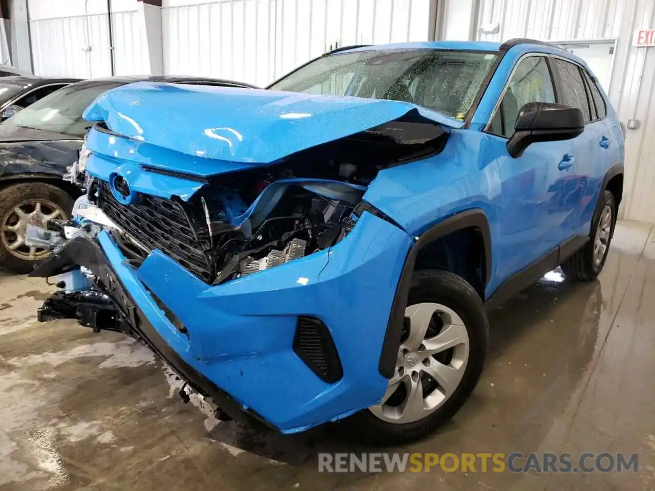 2 Photograph of a damaged car 2T3F1RFV8MW222382 TOYOTA RAV4 2021