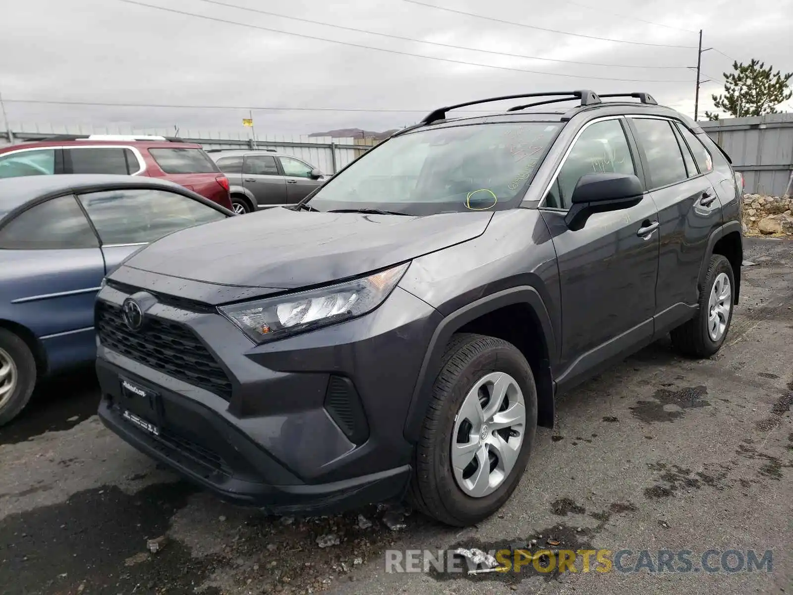 2 Photograph of a damaged car 2T3F1RFV9MC152473 TOYOTA RAV4 2021