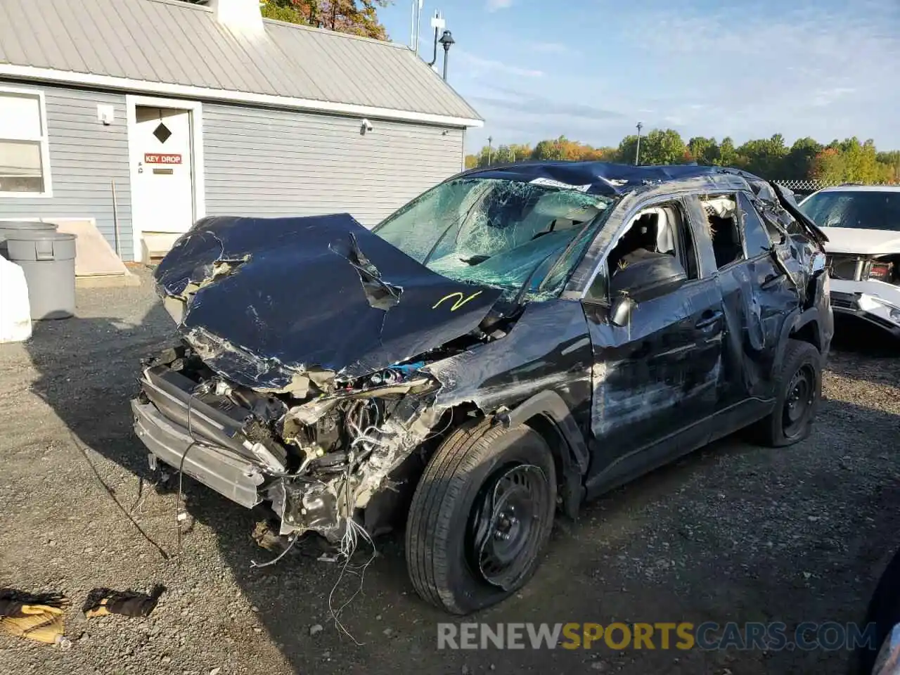 2 Photograph of a damaged car 2T3F1RFV9MC155311 TOYOTA RAV4 2021