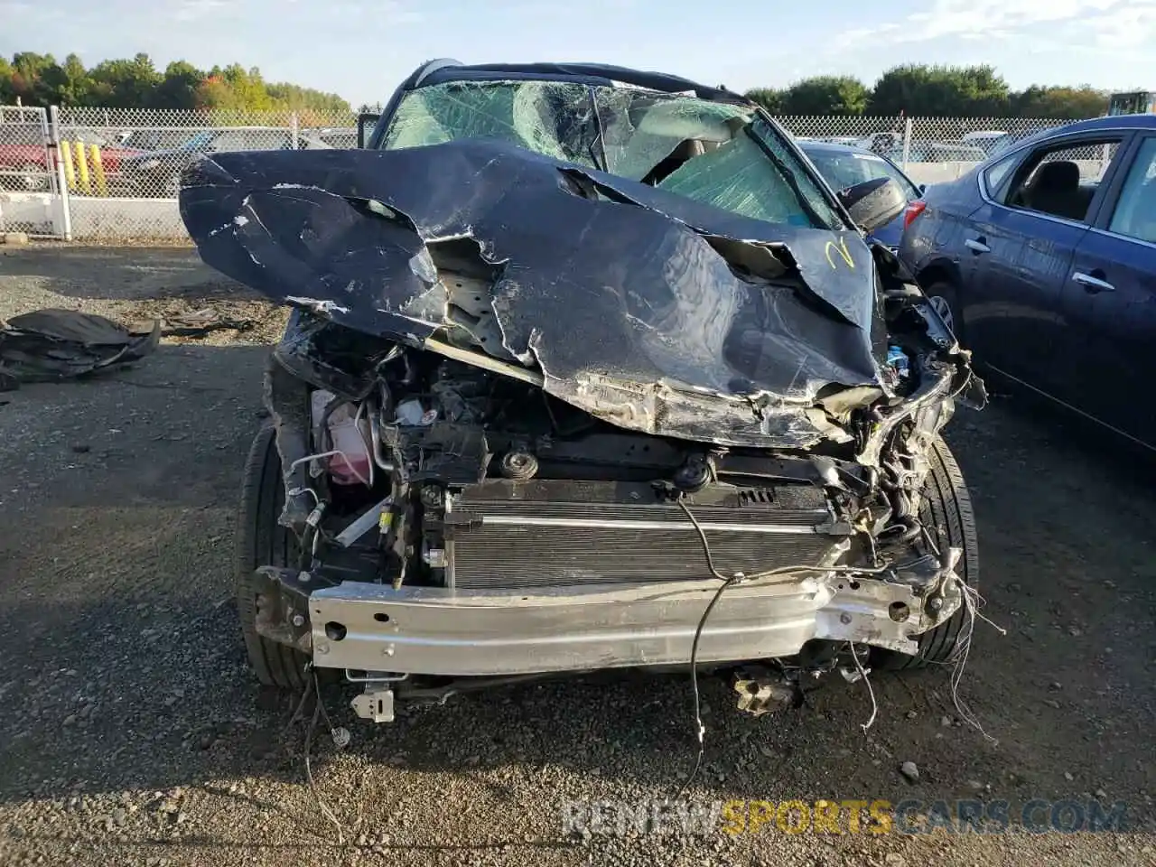 9 Photograph of a damaged car 2T3F1RFV9MC155311 TOYOTA RAV4 2021