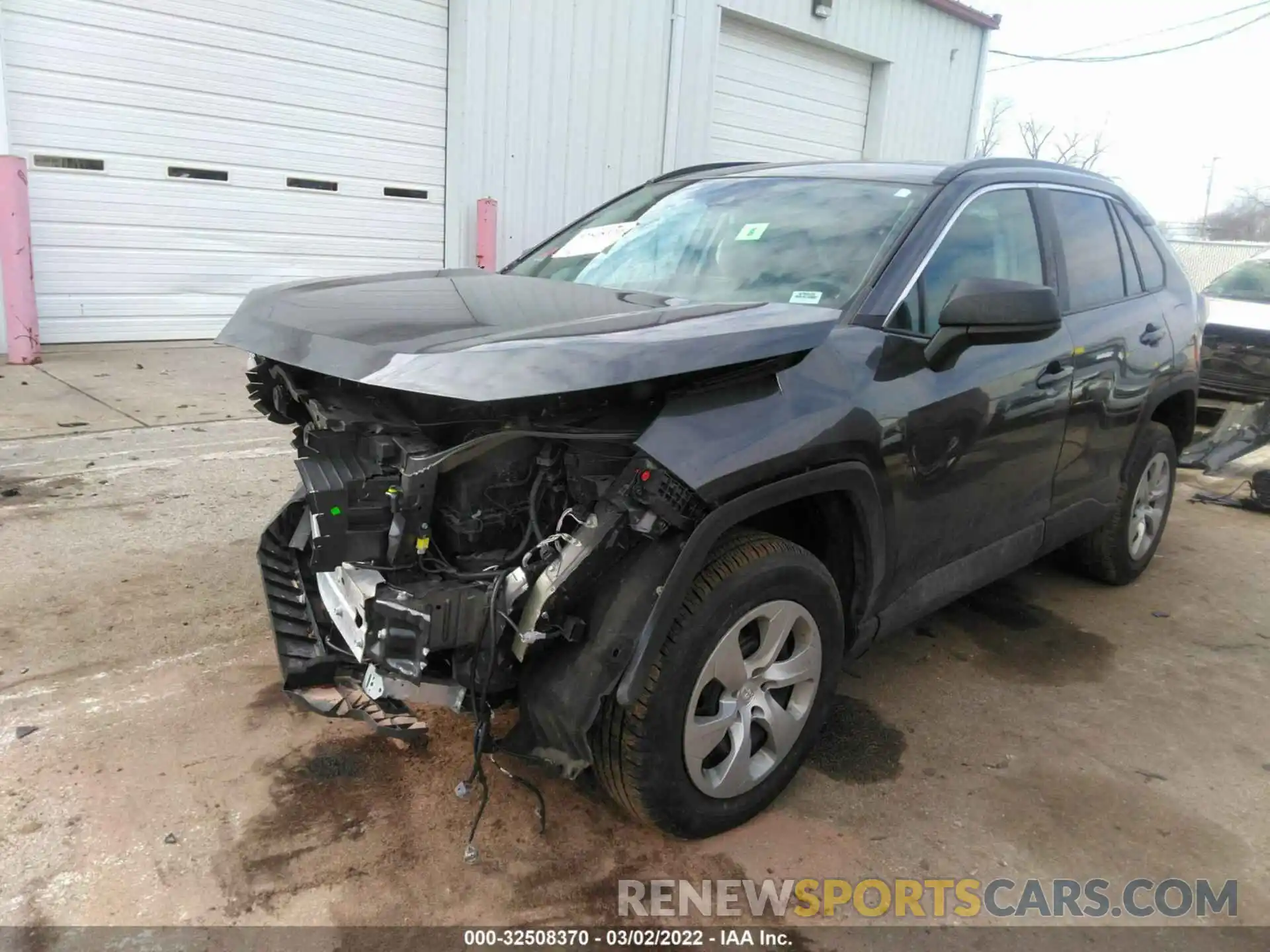 2 Photograph of a damaged car 2T3F1RFV9MC164137 TOYOTA RAV4 2021