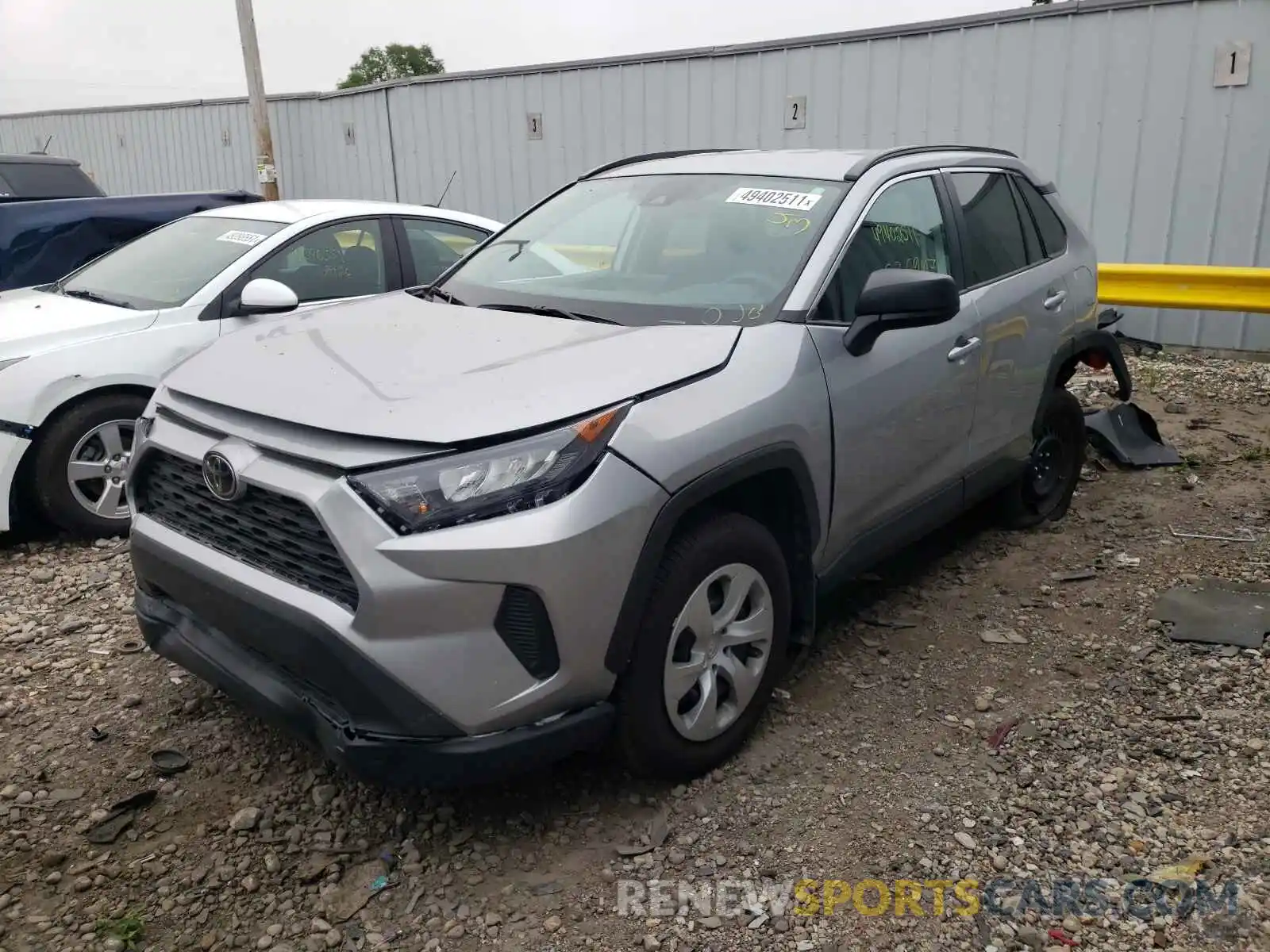 2 Photograph of a damaged car 2T3F1RFV9MC178863 TOYOTA RAV4 2021