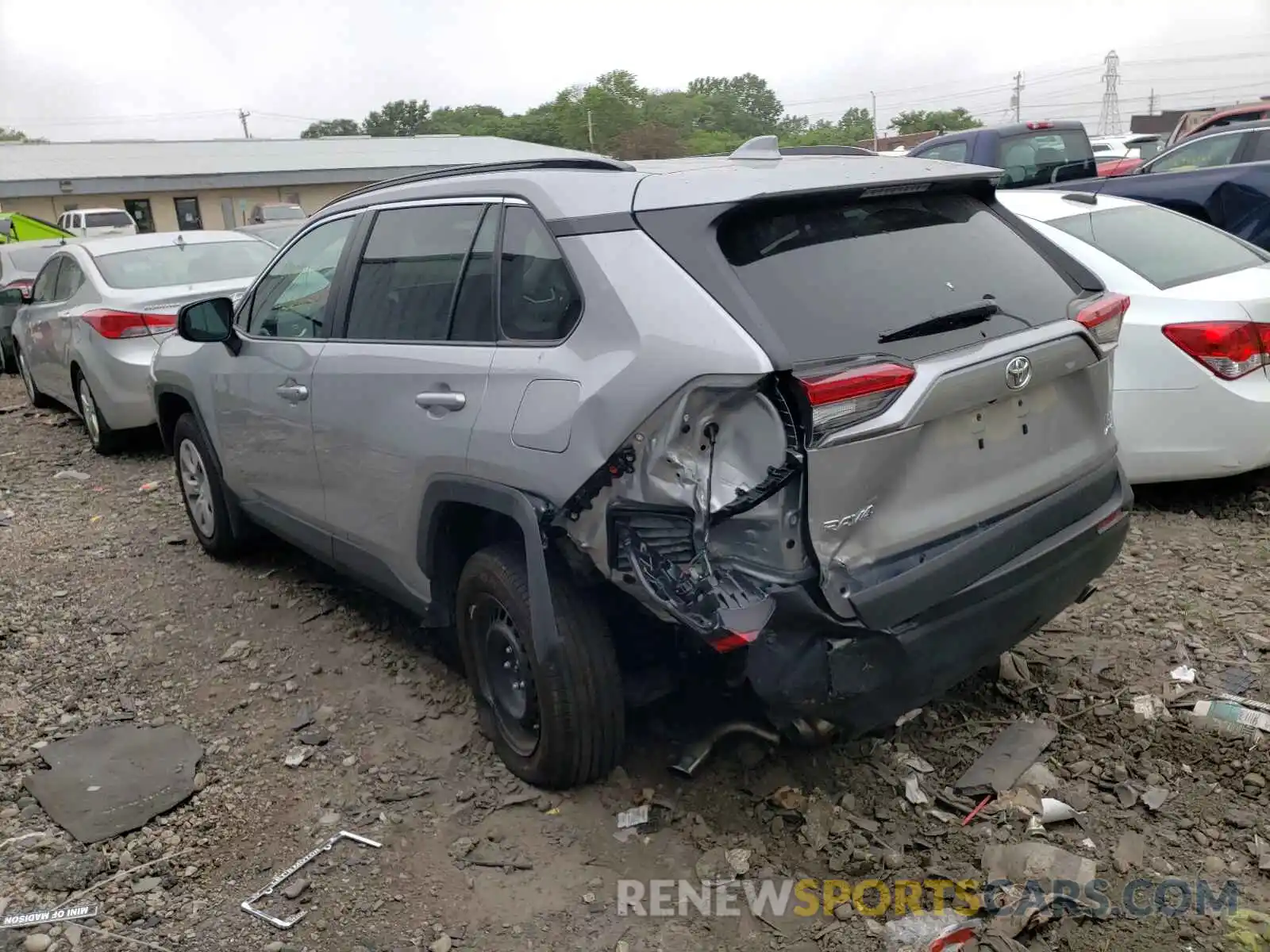 3 Photograph of a damaged car 2T3F1RFV9MC178863 TOYOTA RAV4 2021