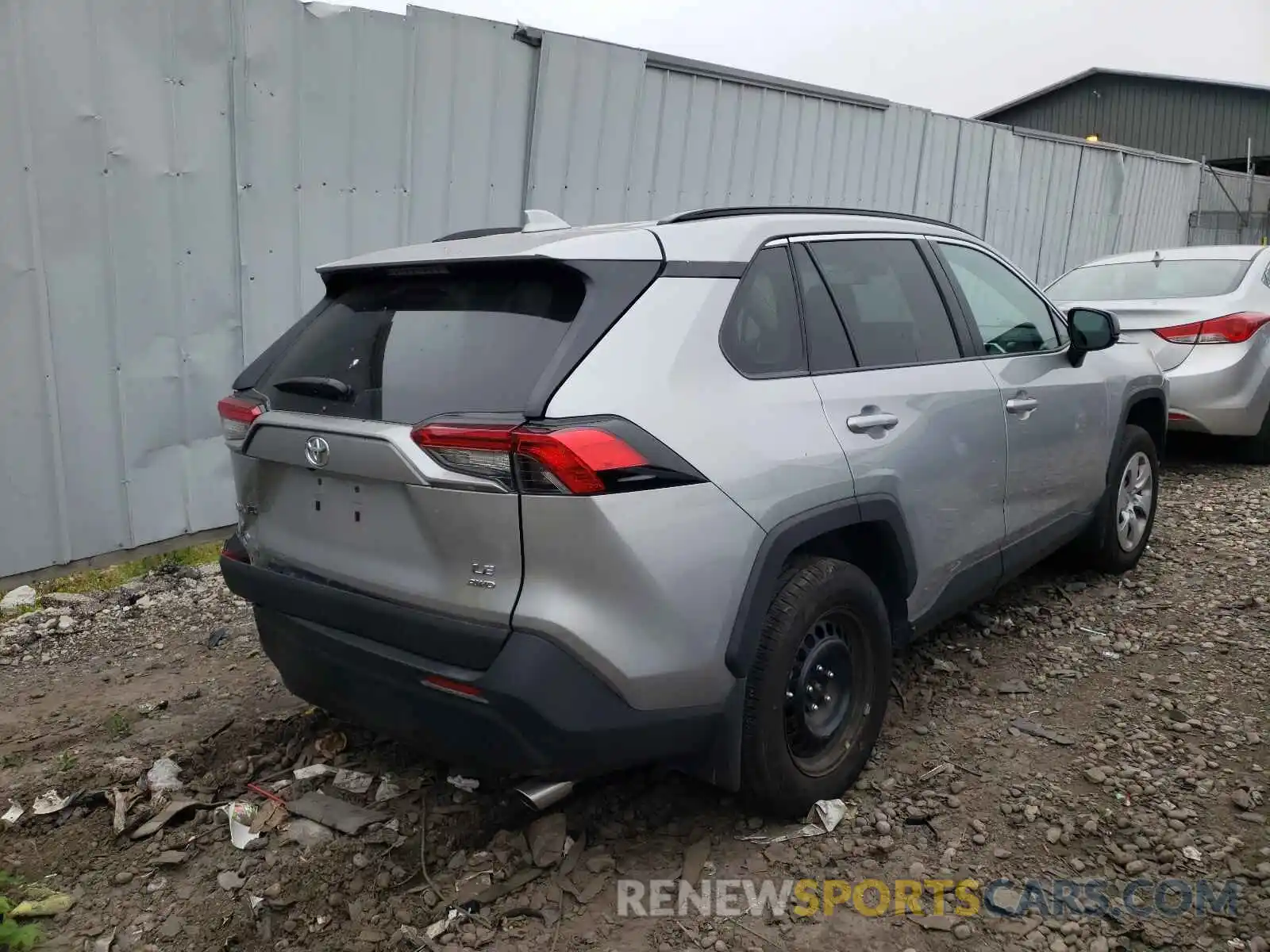 4 Photograph of a damaged car 2T3F1RFV9MC178863 TOYOTA RAV4 2021