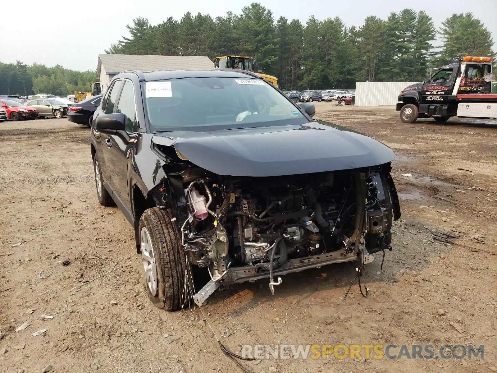 1 Photograph of a damaged car 2T3F1RFV9MC178877 TOYOTA RAV4 2021