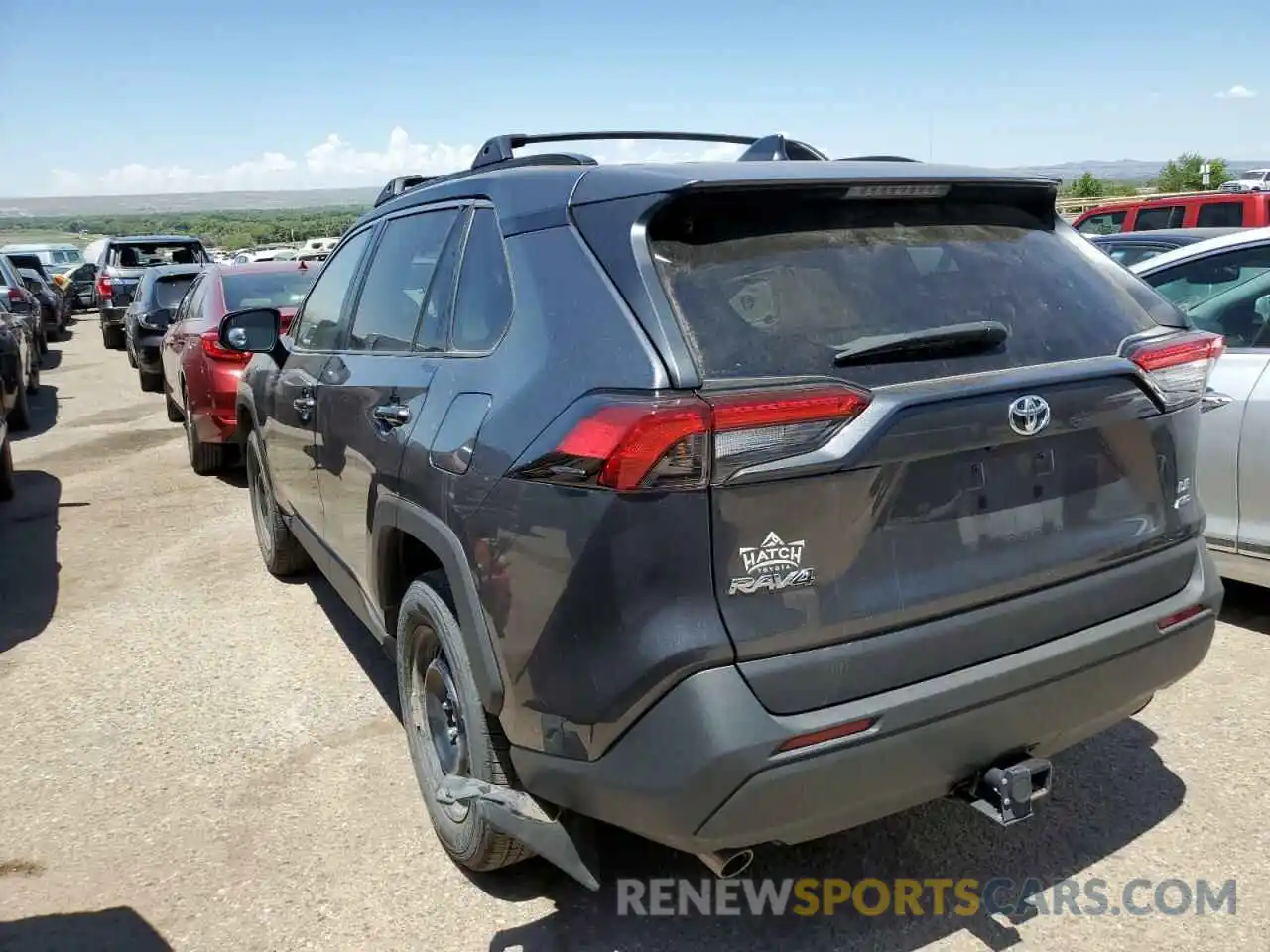 3 Photograph of a damaged car 2T3F1RFV9MC182413 TOYOTA RAV4 2021