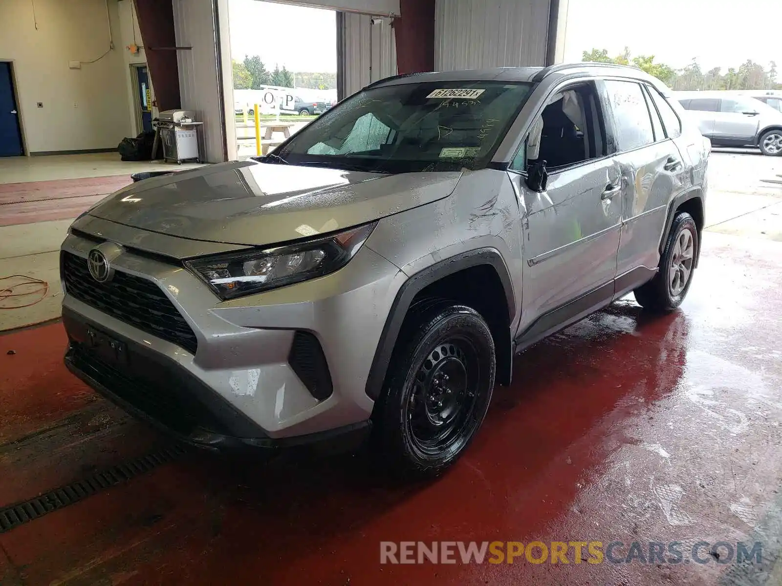 2 Photograph of a damaged car 2T3F1RFV9MC194531 TOYOTA RAV4 2021