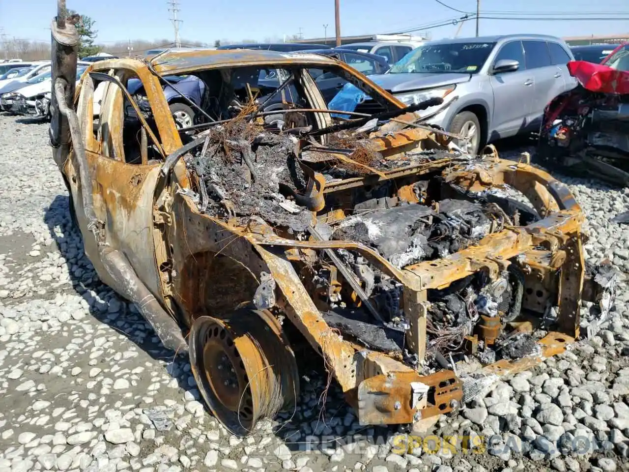 1 Photograph of a damaged car 2T3F1RFV9MC201509 TOYOTA RAV4 2021