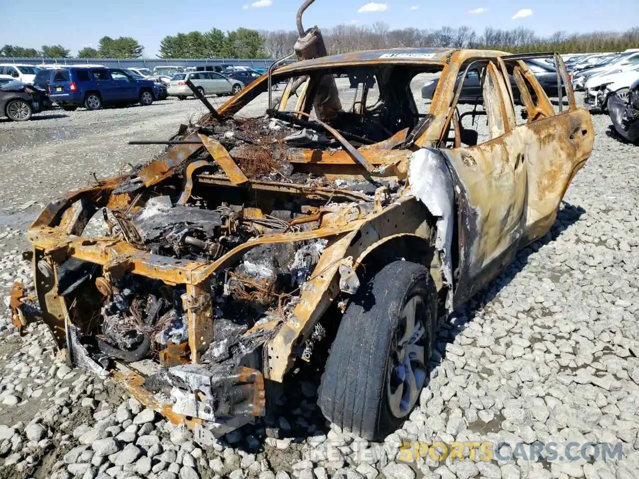 2 Photograph of a damaged car 2T3F1RFV9MC201509 TOYOTA RAV4 2021