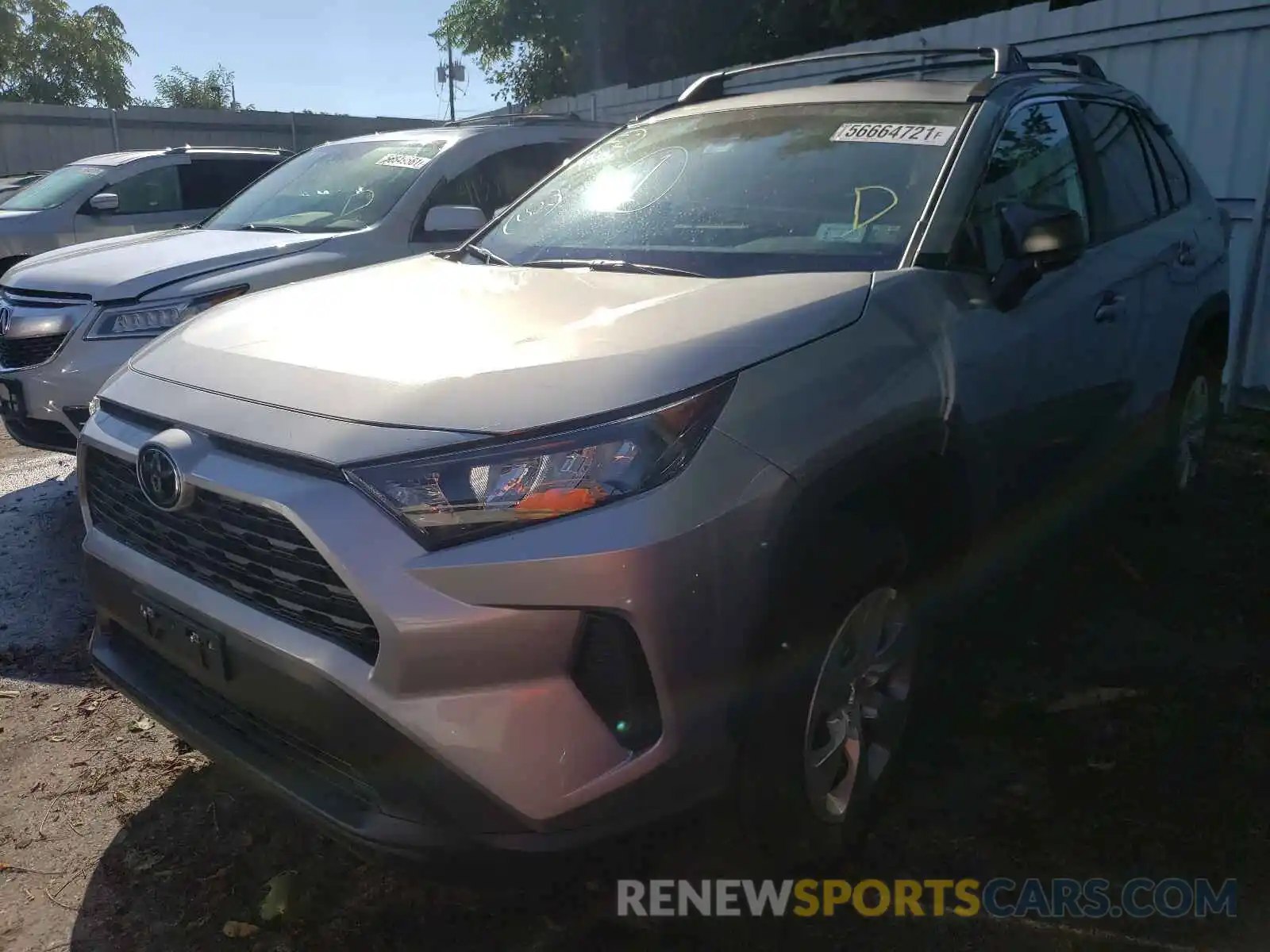 2 Photograph of a damaged car 2T3F1RFV9MC203499 TOYOTA RAV4 2021