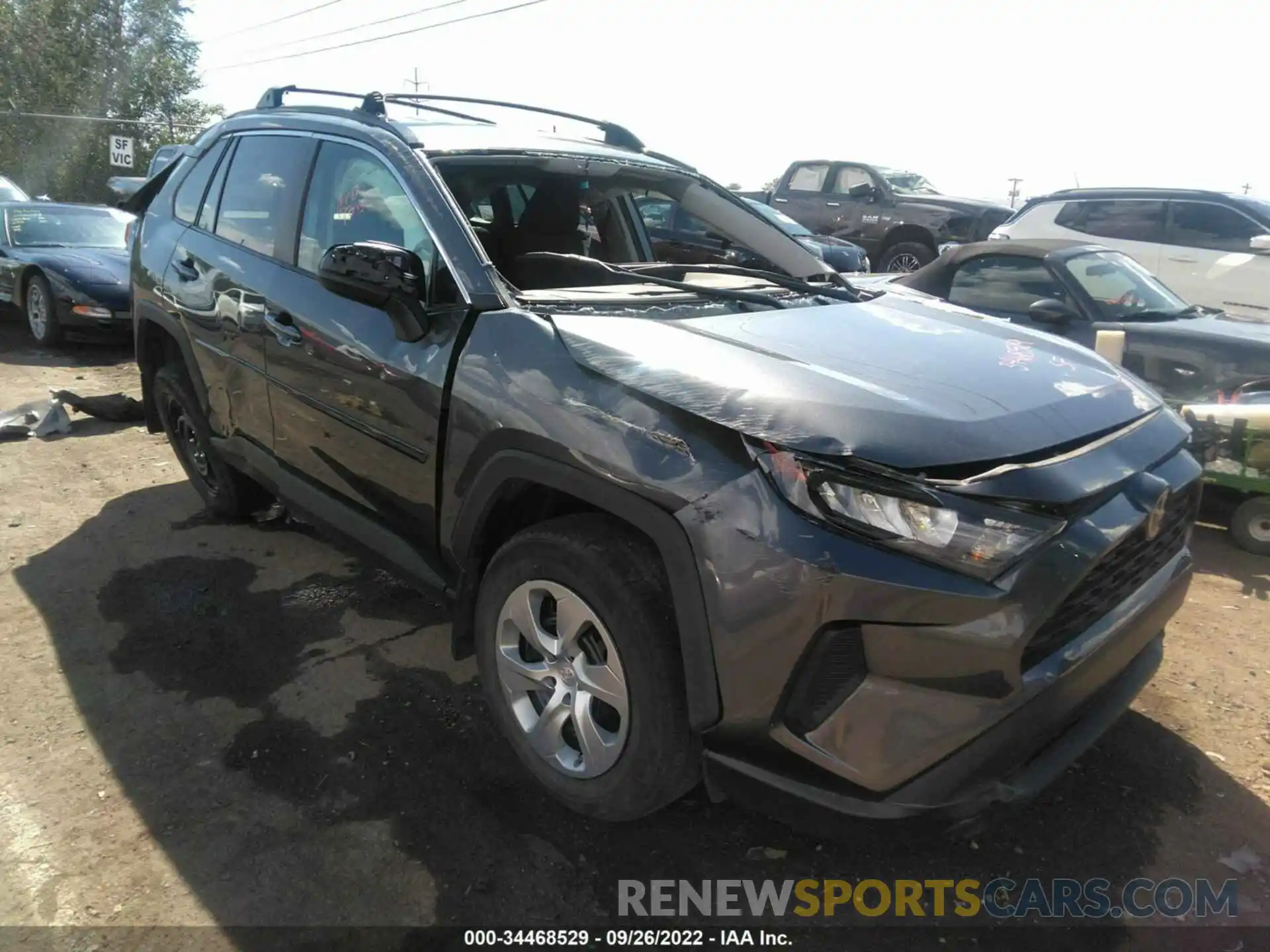 1 Фотография поврежденного автомобиля 2T3F1RFV9MC211005 TOYOTA RAV4 2021