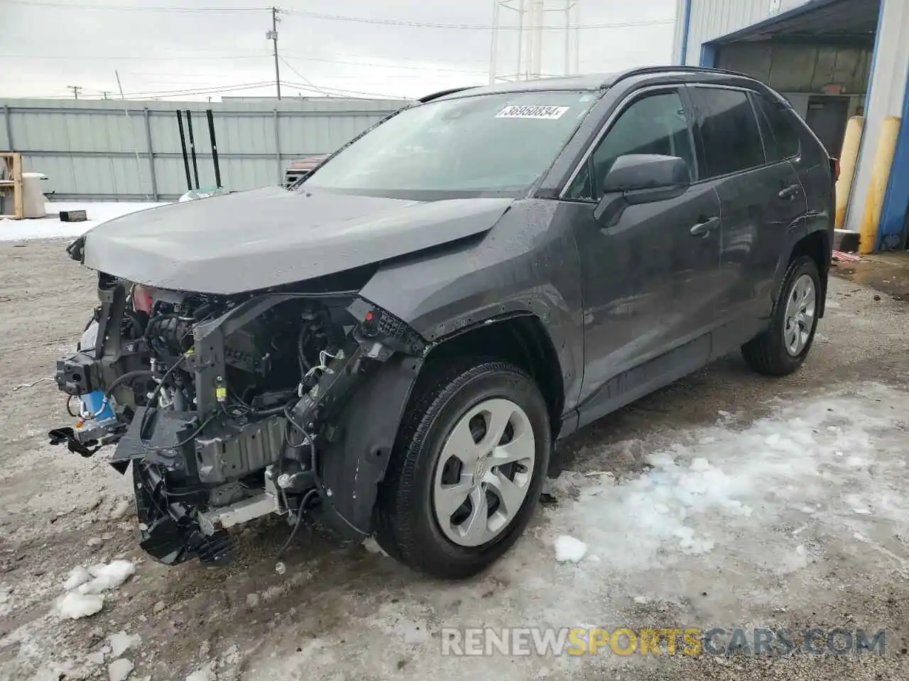 1 Photograph of a damaged car 2T3F1RFV9MC231366 TOYOTA RAV4 2021