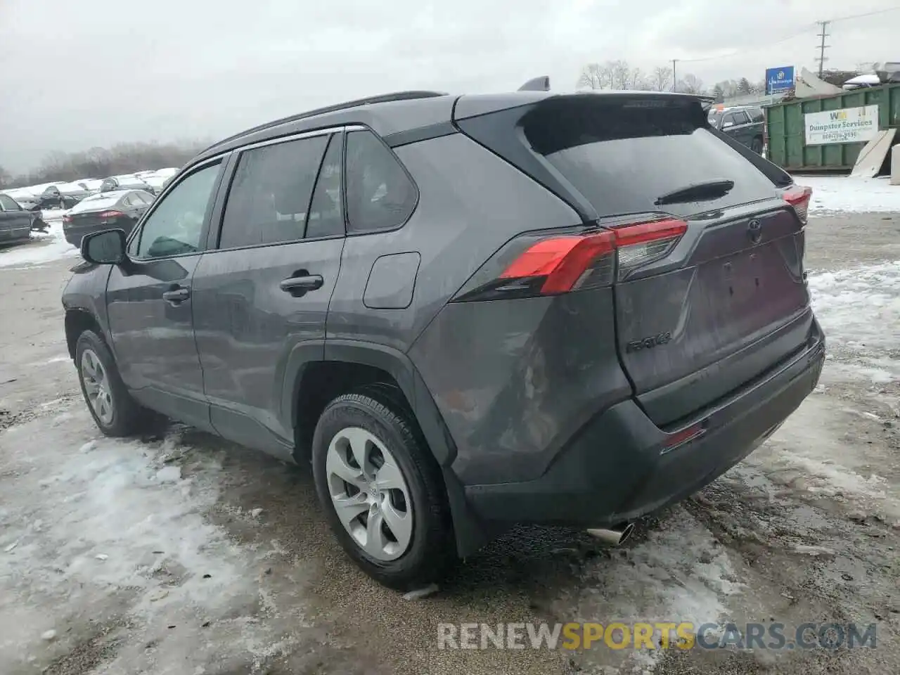 2 Photograph of a damaged car 2T3F1RFV9MC231366 TOYOTA RAV4 2021