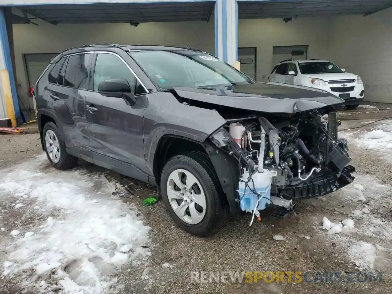 4 Photograph of a damaged car 2T3F1RFV9MC231366 TOYOTA RAV4 2021