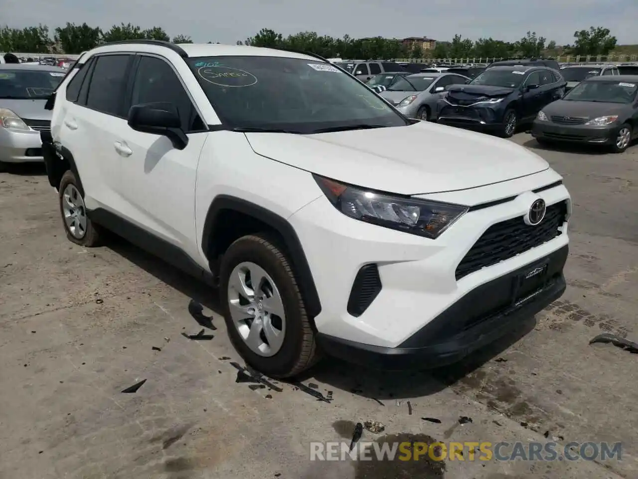 1 Photograph of a damaged car 2T3F1RFV9MC234140 TOYOTA RAV4 2021