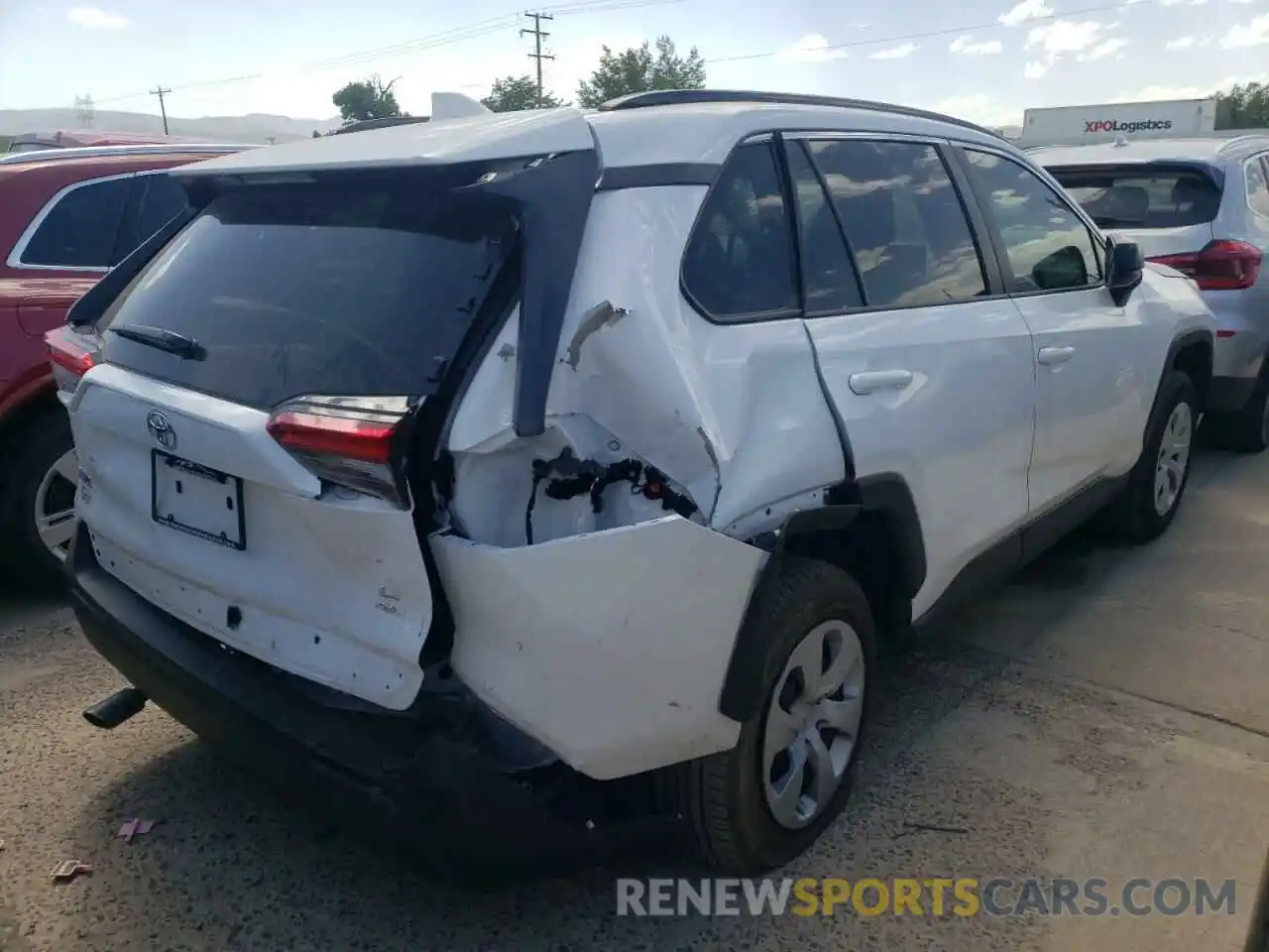 4 Photograph of a damaged car 2T3F1RFV9MC234140 TOYOTA RAV4 2021